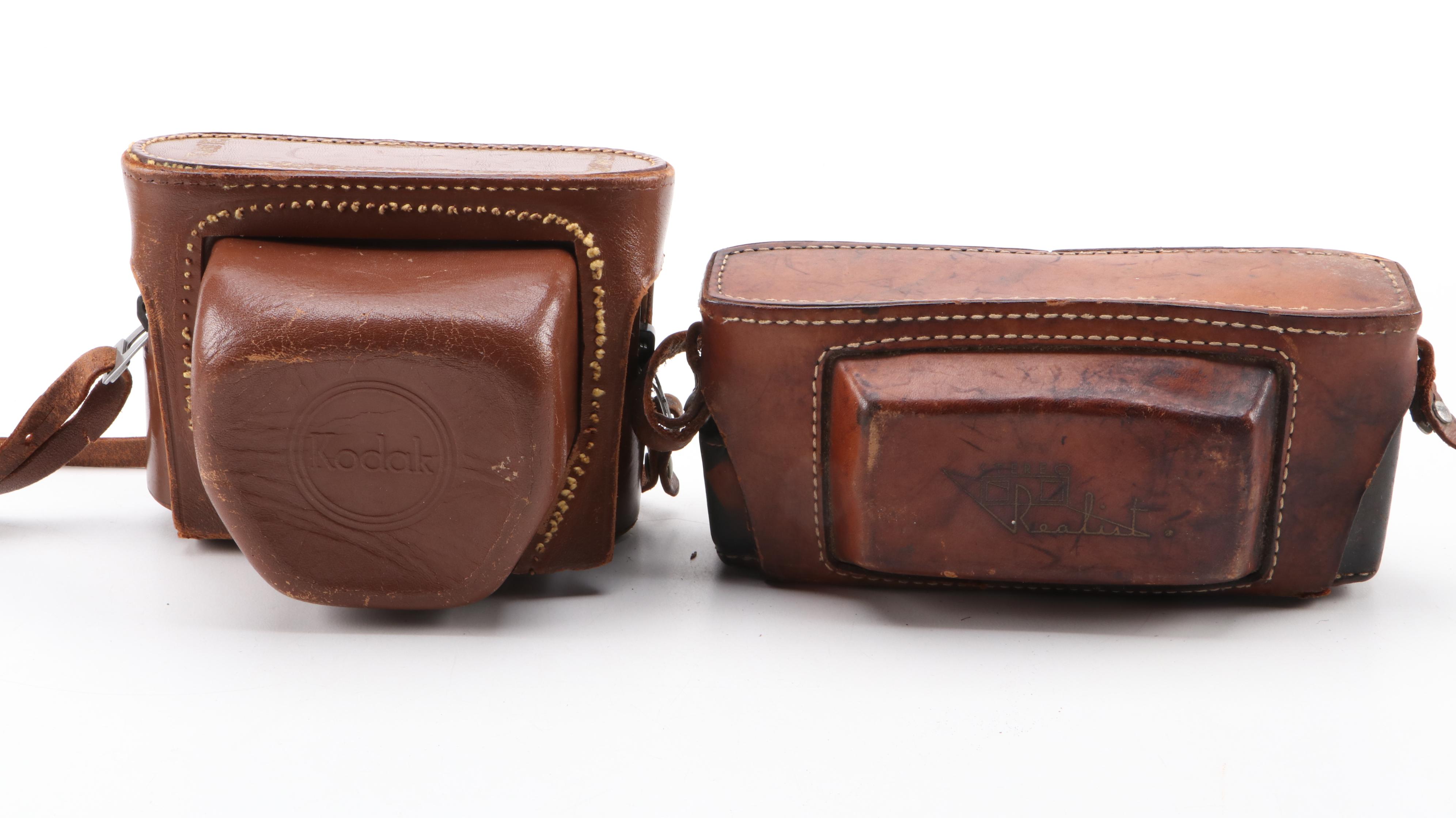 Kodak 35, David White Co. Stereo Realist Cameras, Studio Scale and Accessories