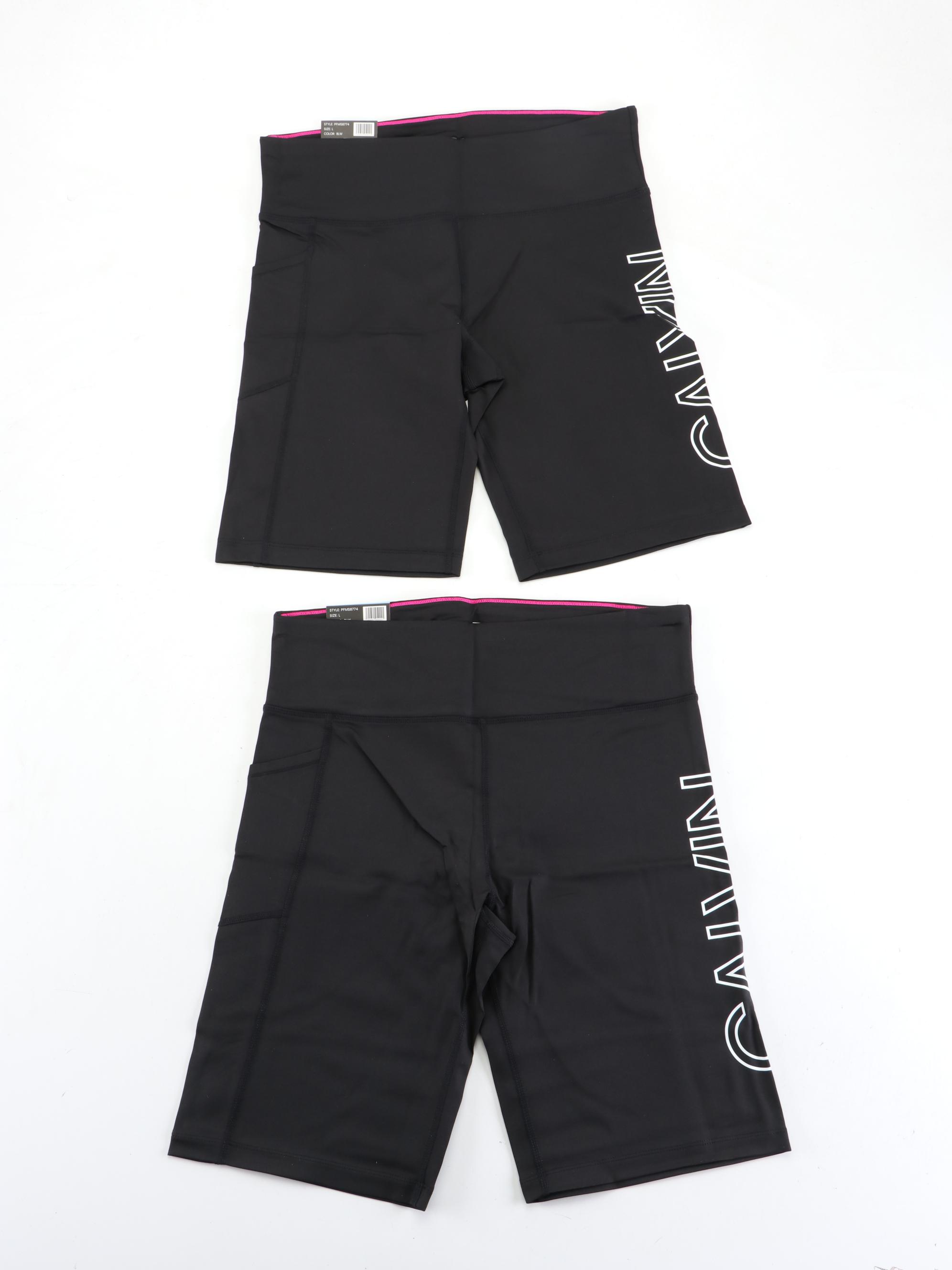 Calvin Klein High-Waisted Bike Shorts, New With Tags
