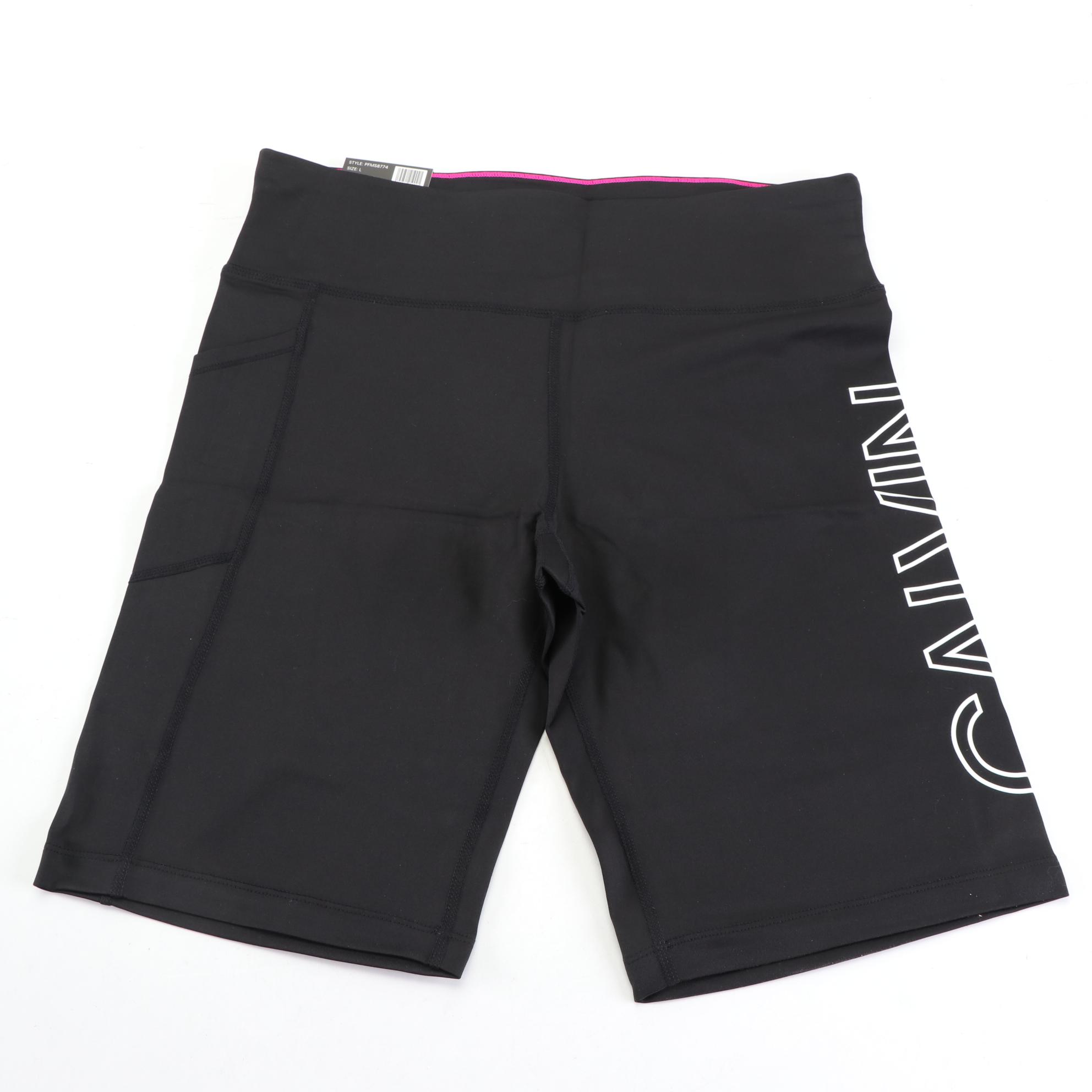 Calvin Klein High-Waisted Bike Shorts, New With Tags