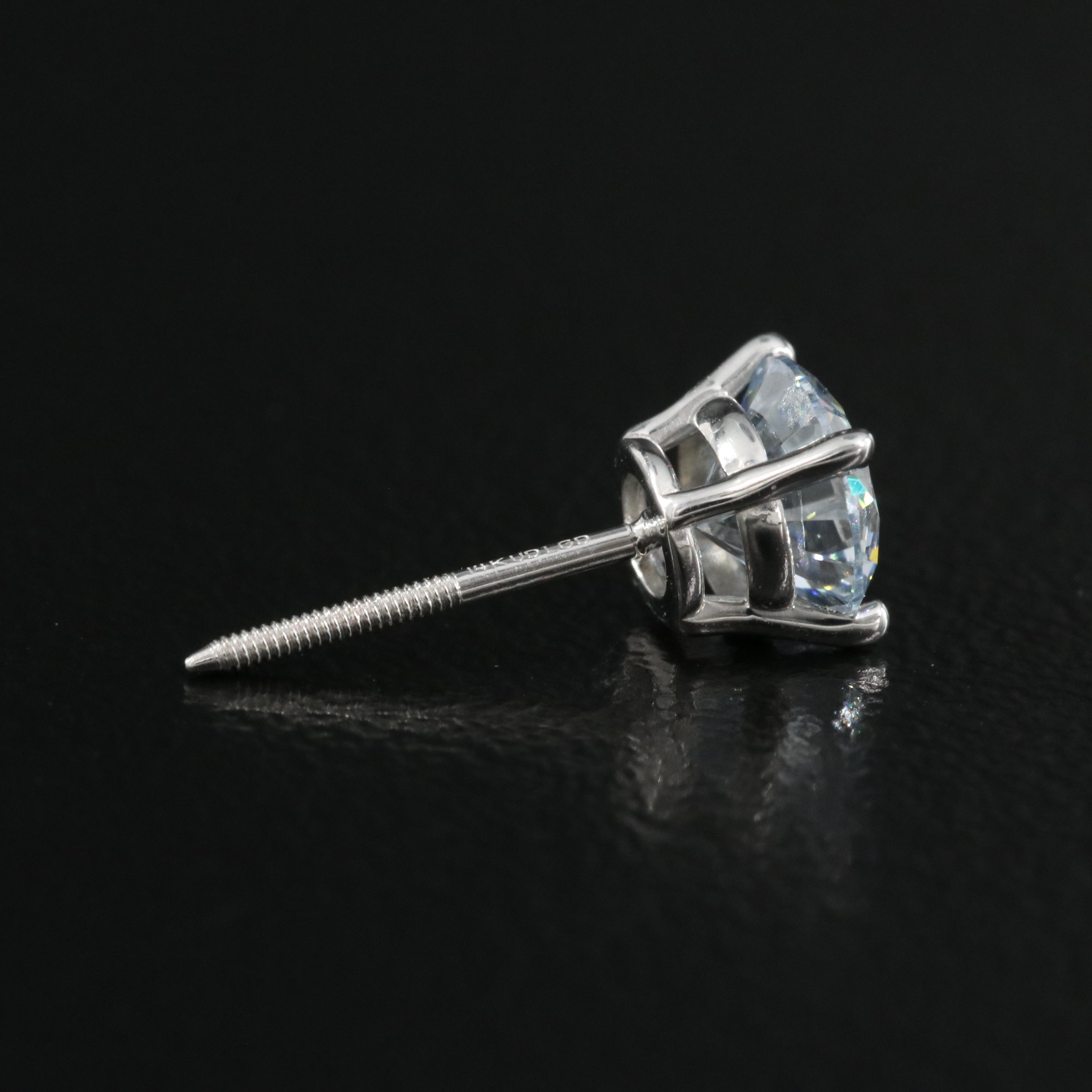 14K 1.19 CTW Lab Grown Diamond Stud Earrings