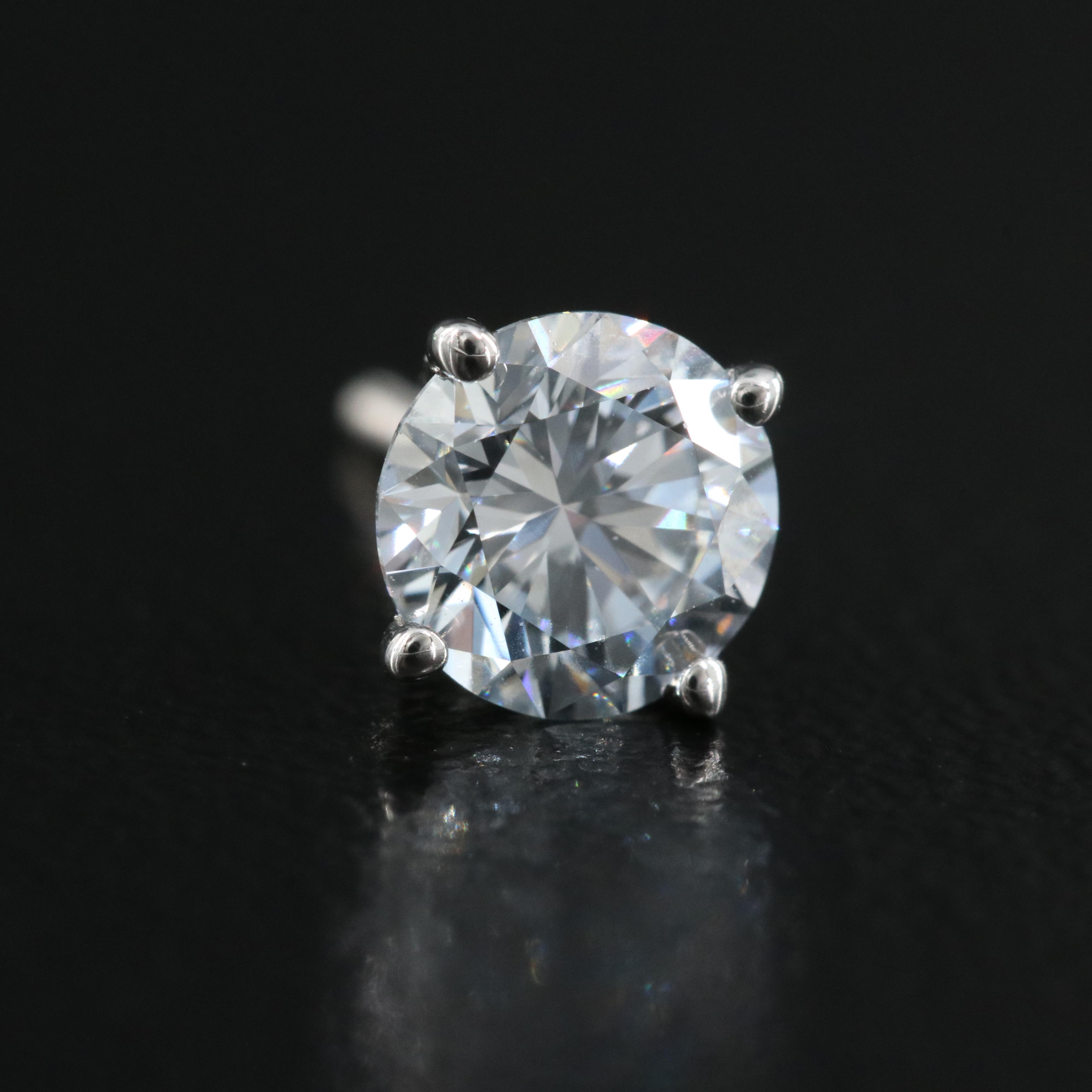 14K 1.19 CTW Lab Grown Diamond Stud Earrings