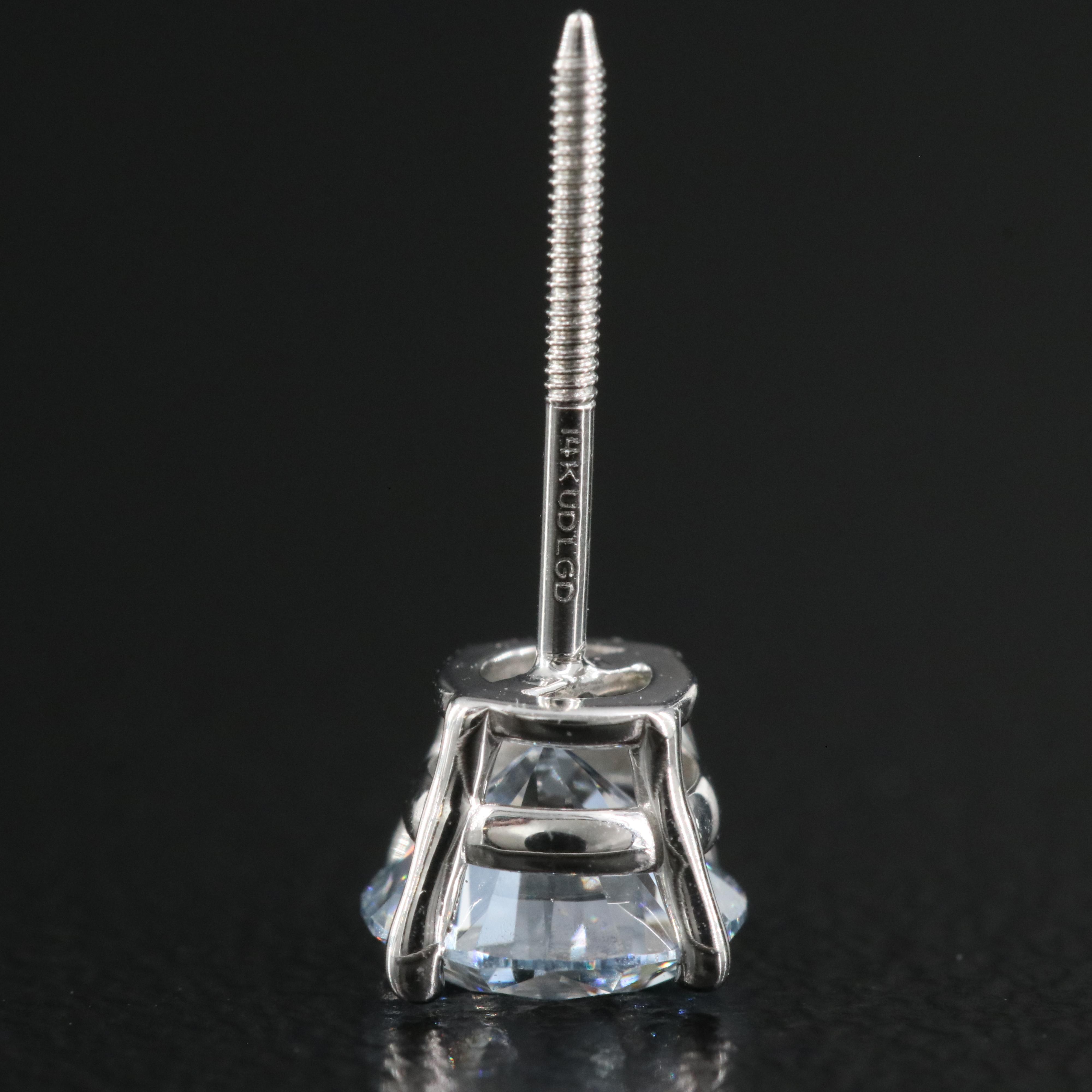 14K 1.19 CTW Lab Grown Diamond Stud Earrings