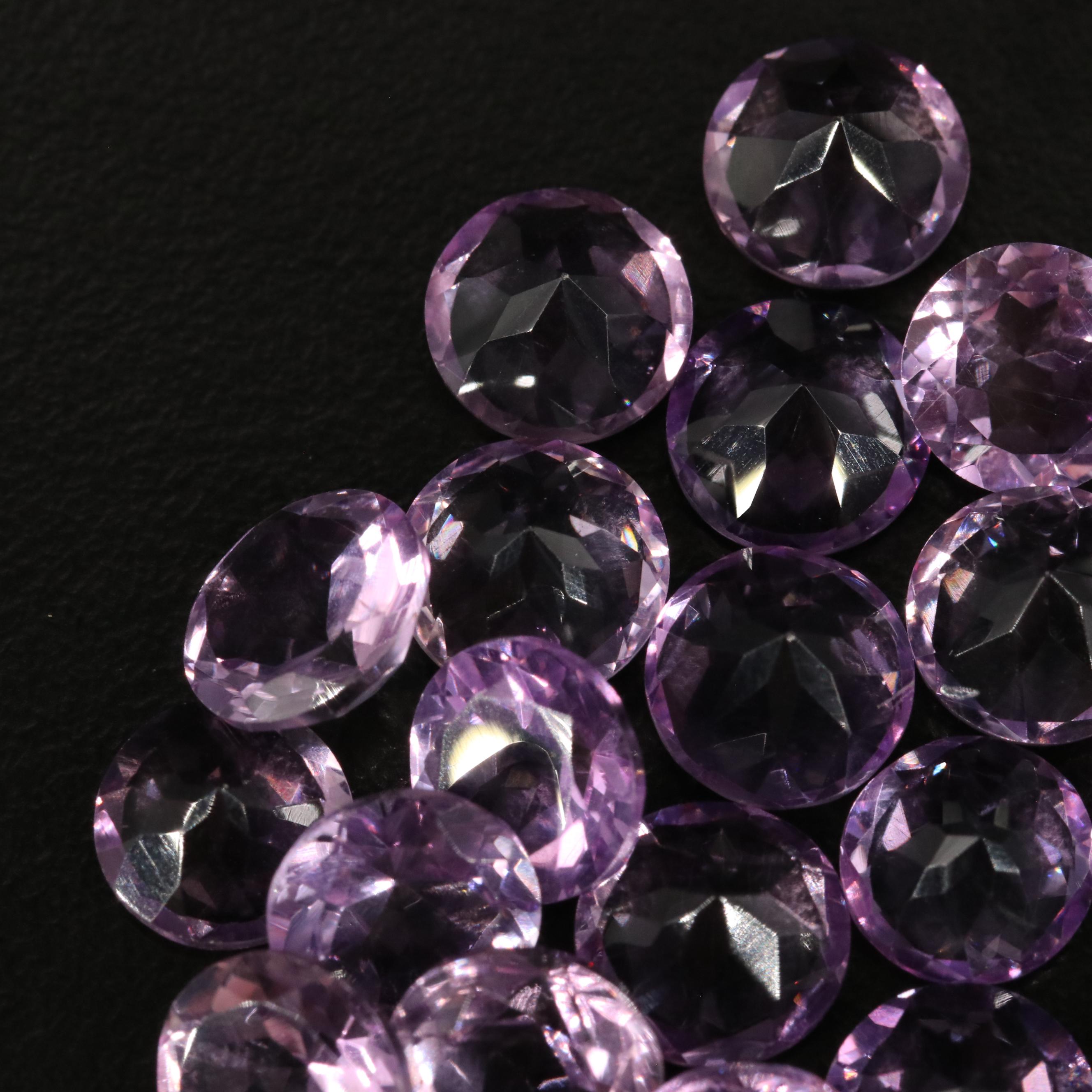 Loose 45.88 CTW Amethyst Lot