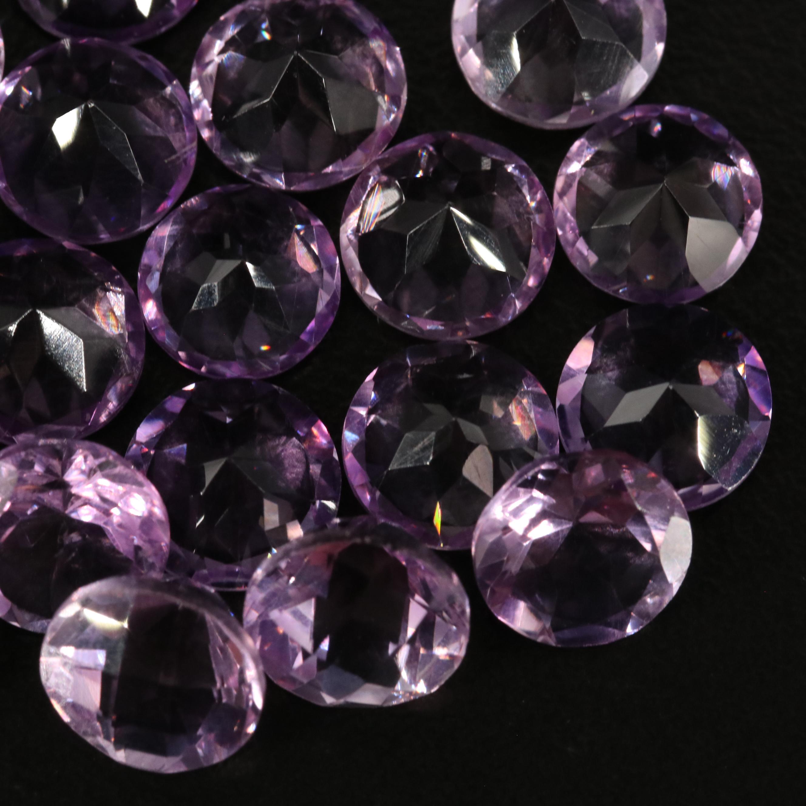 Loose 45.88 CTW Amethyst Lot