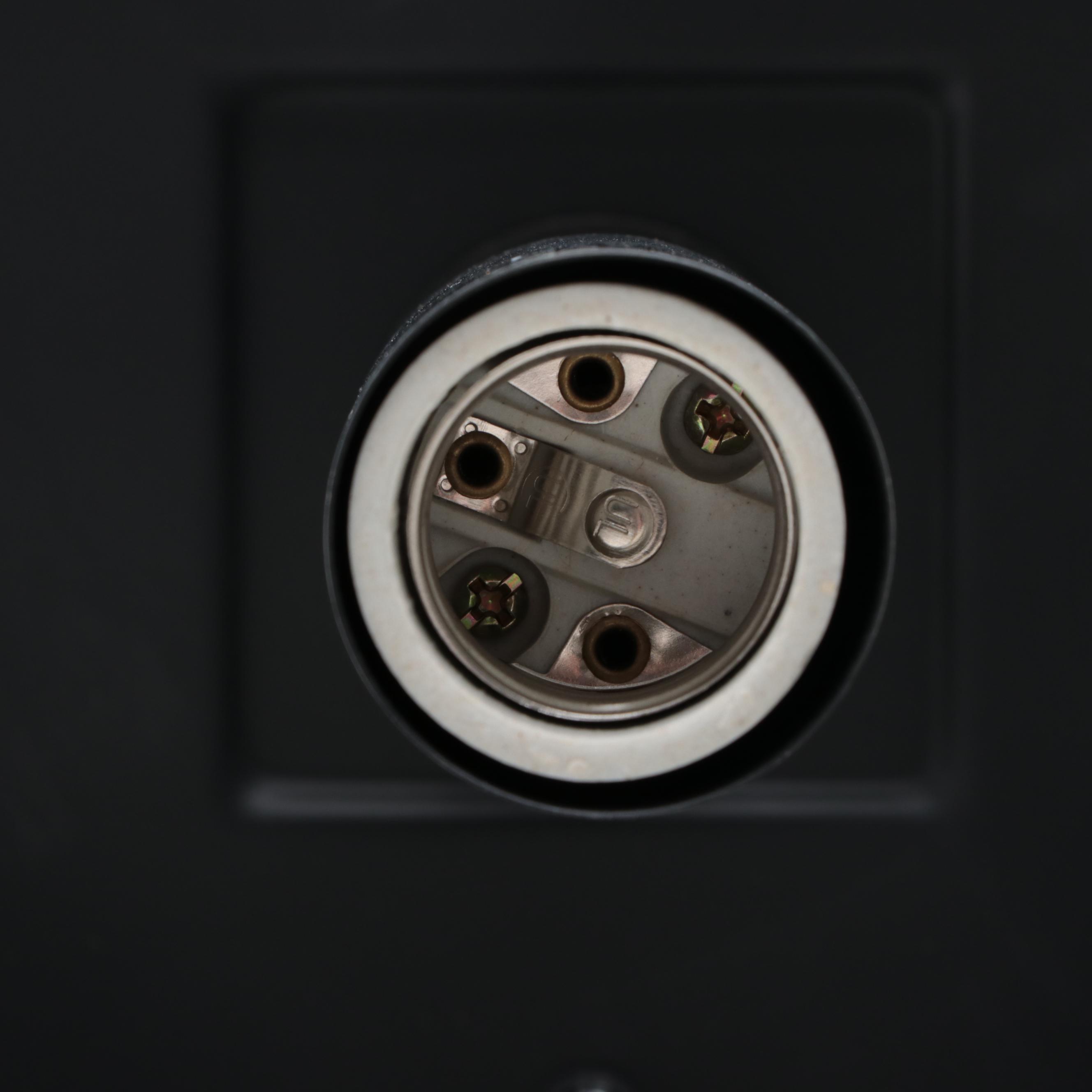 Quoizel Black Metal Rectangular Pendant Wall Sconces