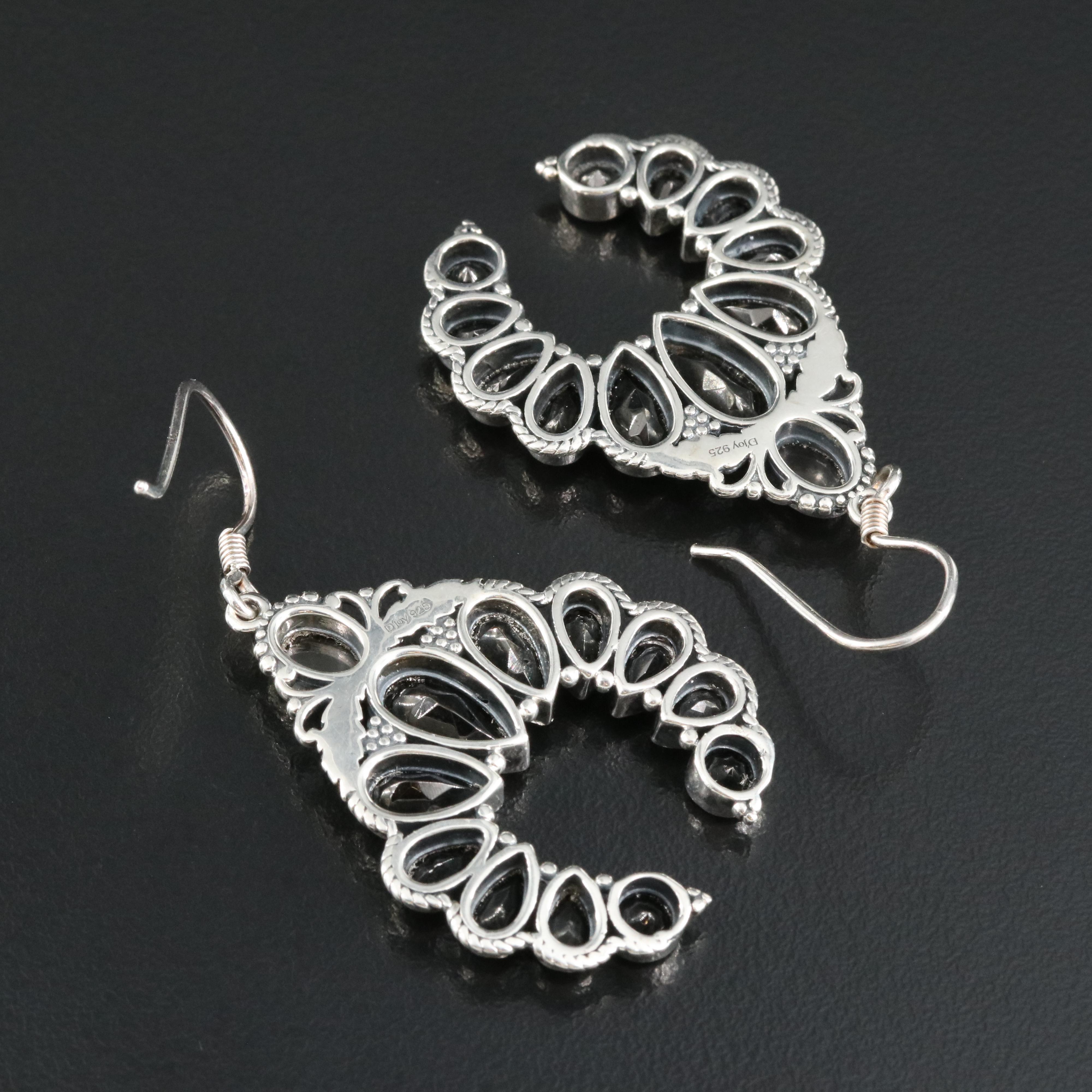 Sterling Spinel Earrings