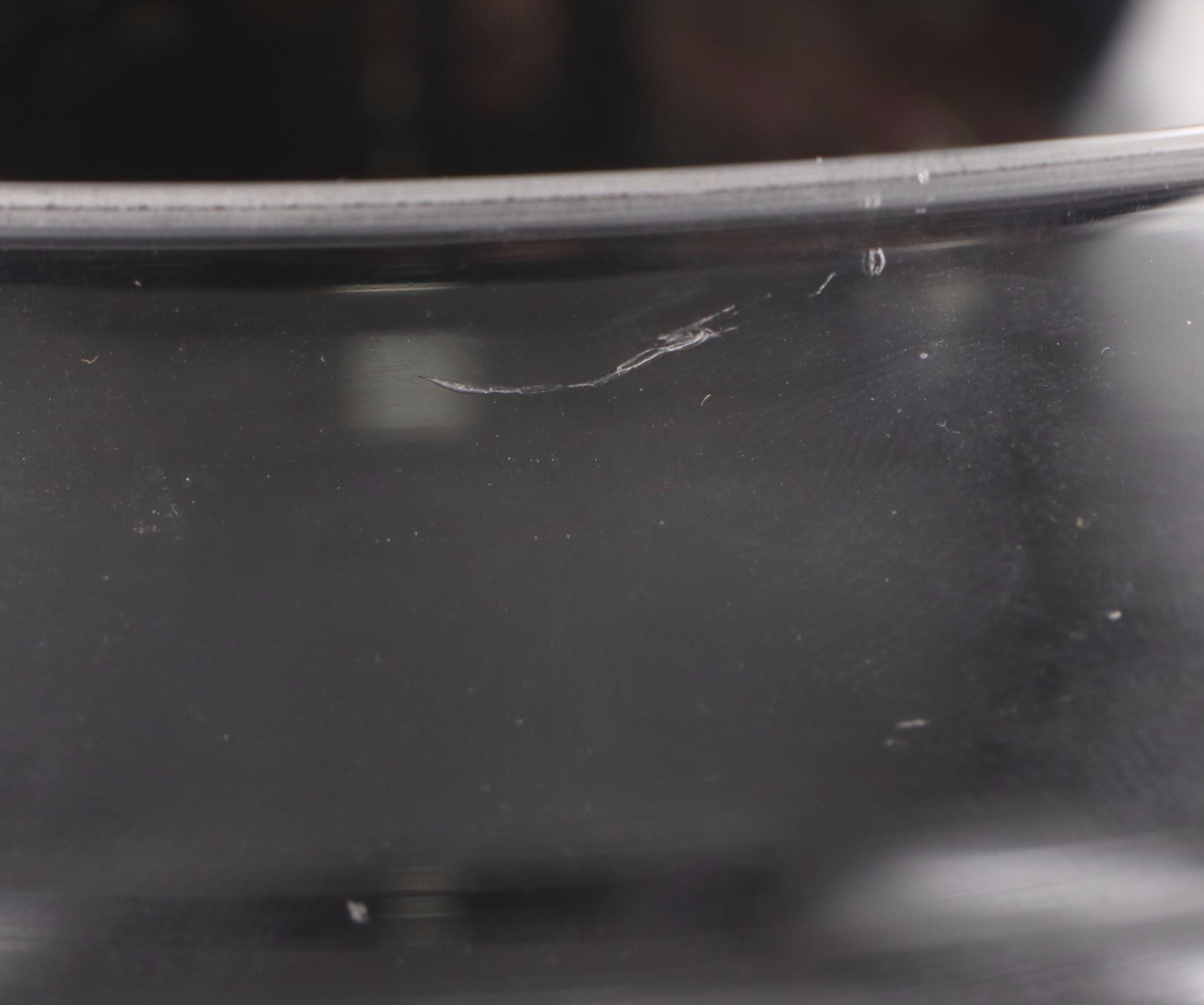 Ralph Lauren "Ella" Clear Crystal Candlesticks and Footed Crystal Bowl