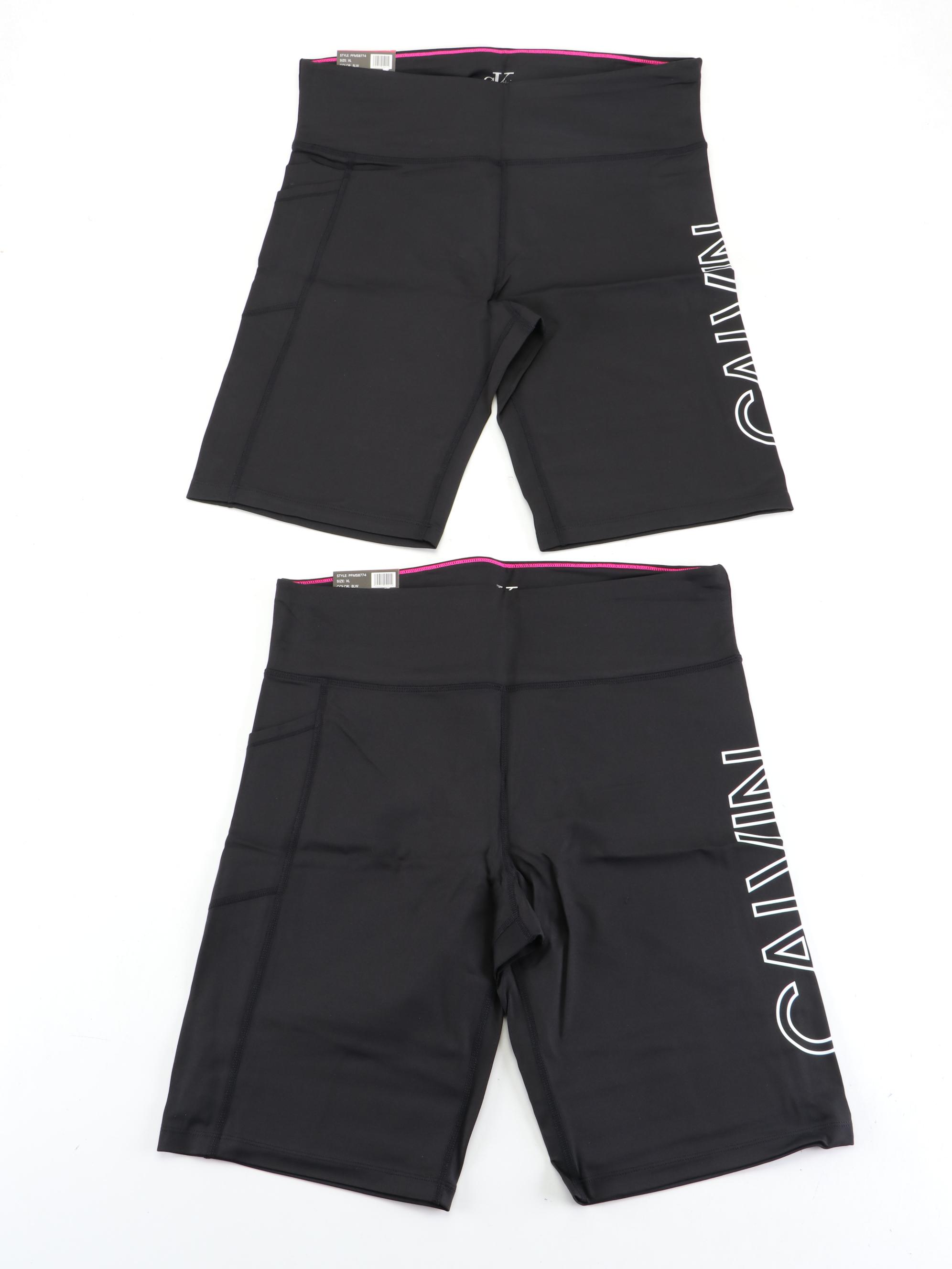 Calvin Klein High-Waisted Bike Shorts, New With Tags