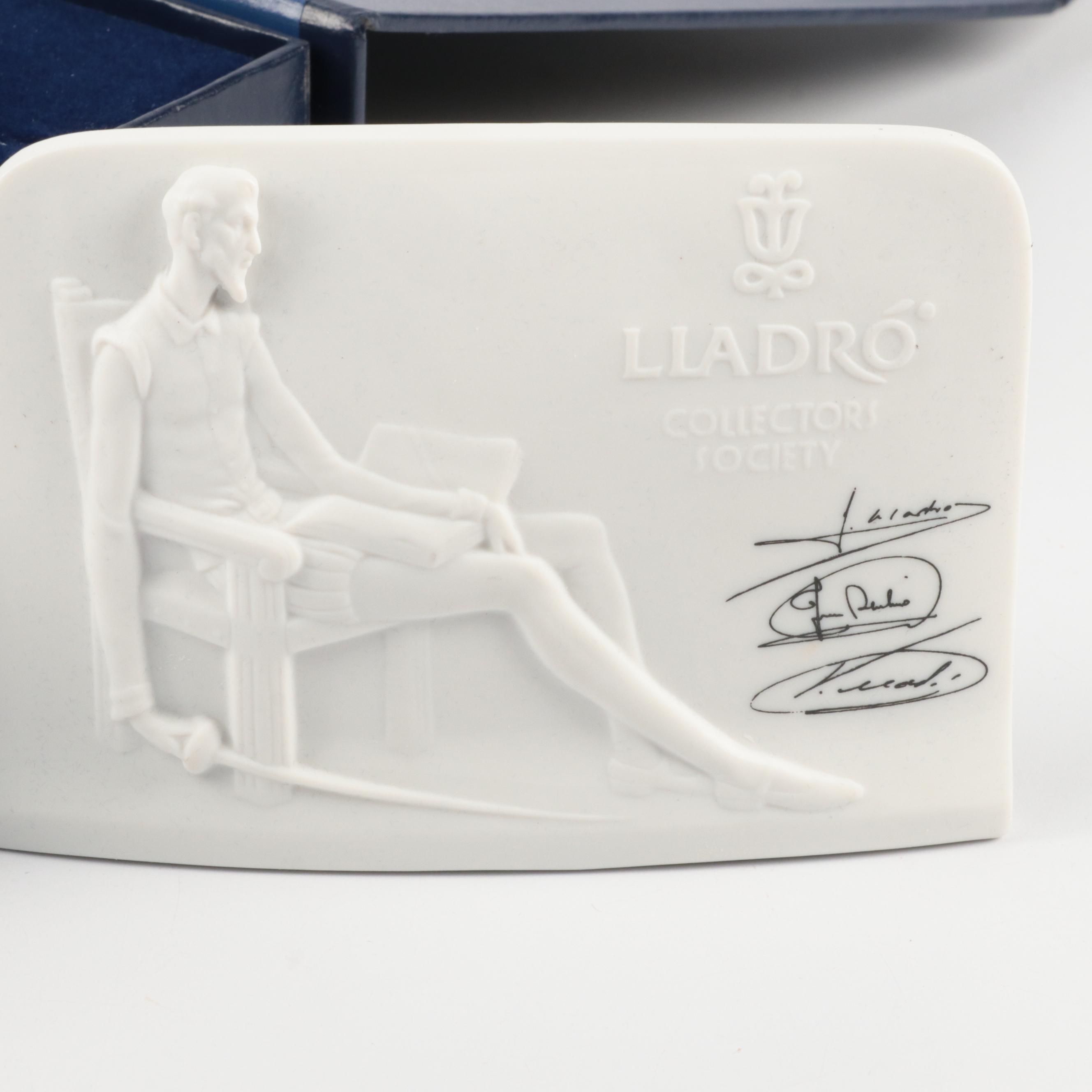 Lladró Expressions Collectors Society Plaques with Other Decor