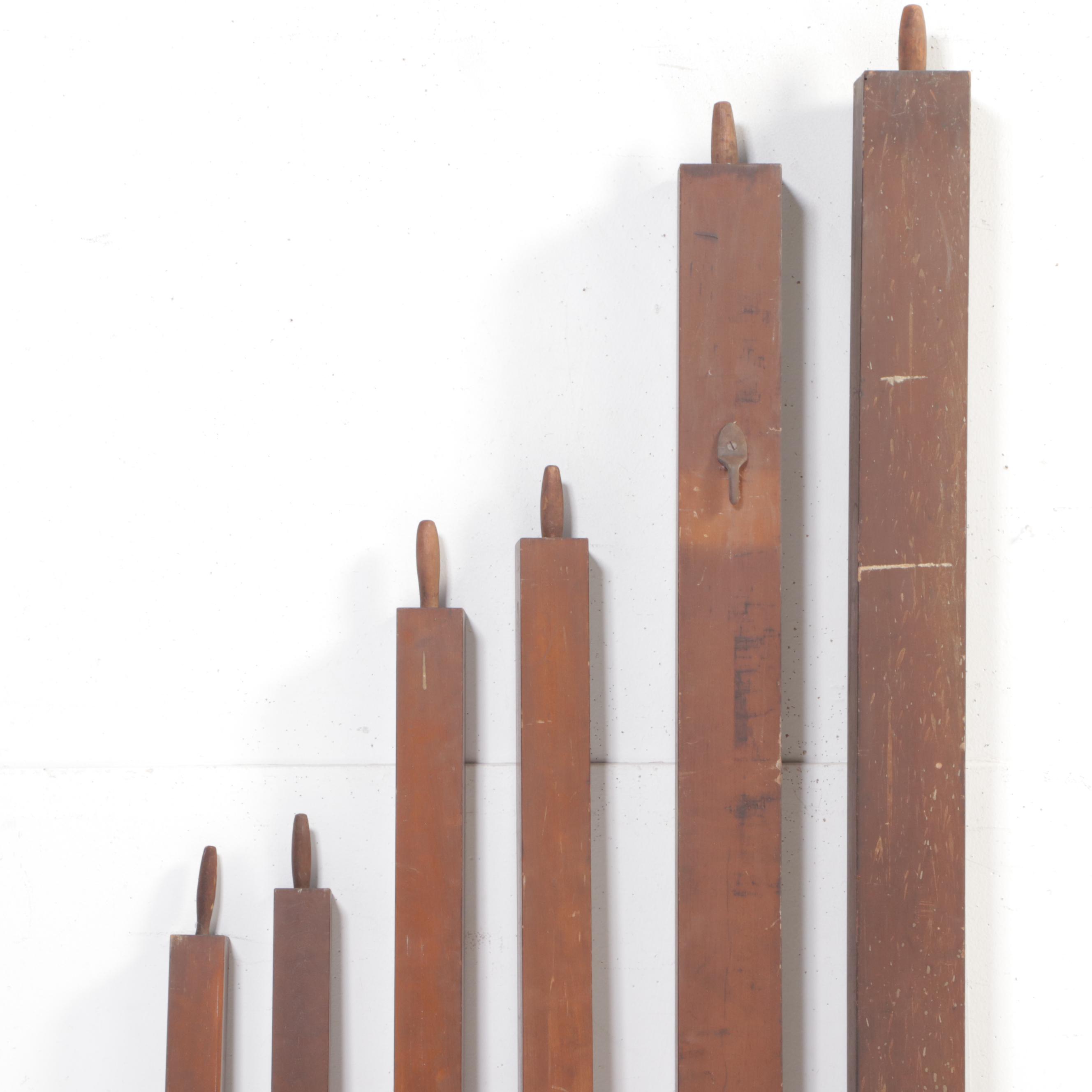 Wooden Flue Organ Pipes