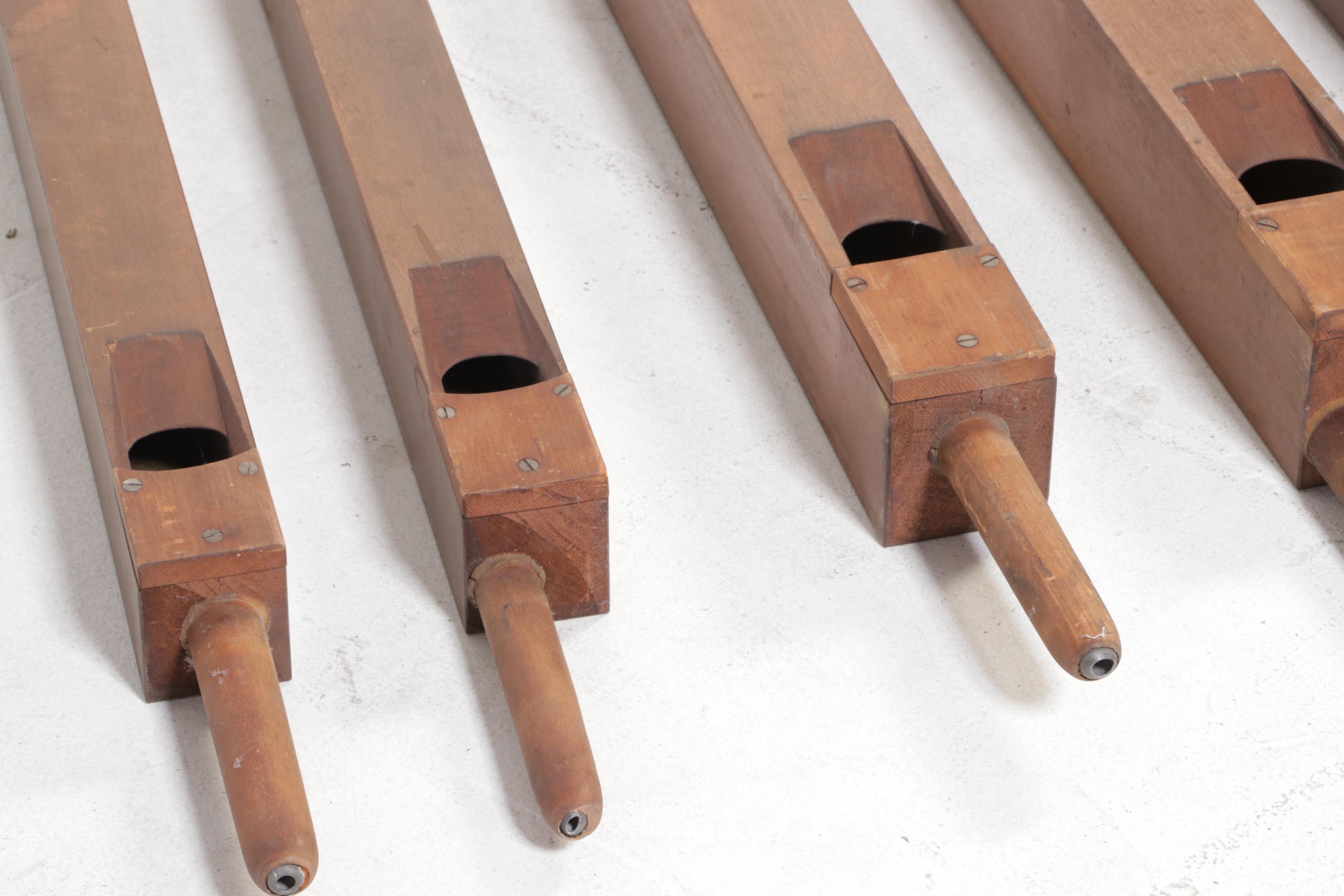 Wooden Flue Organ Pipes