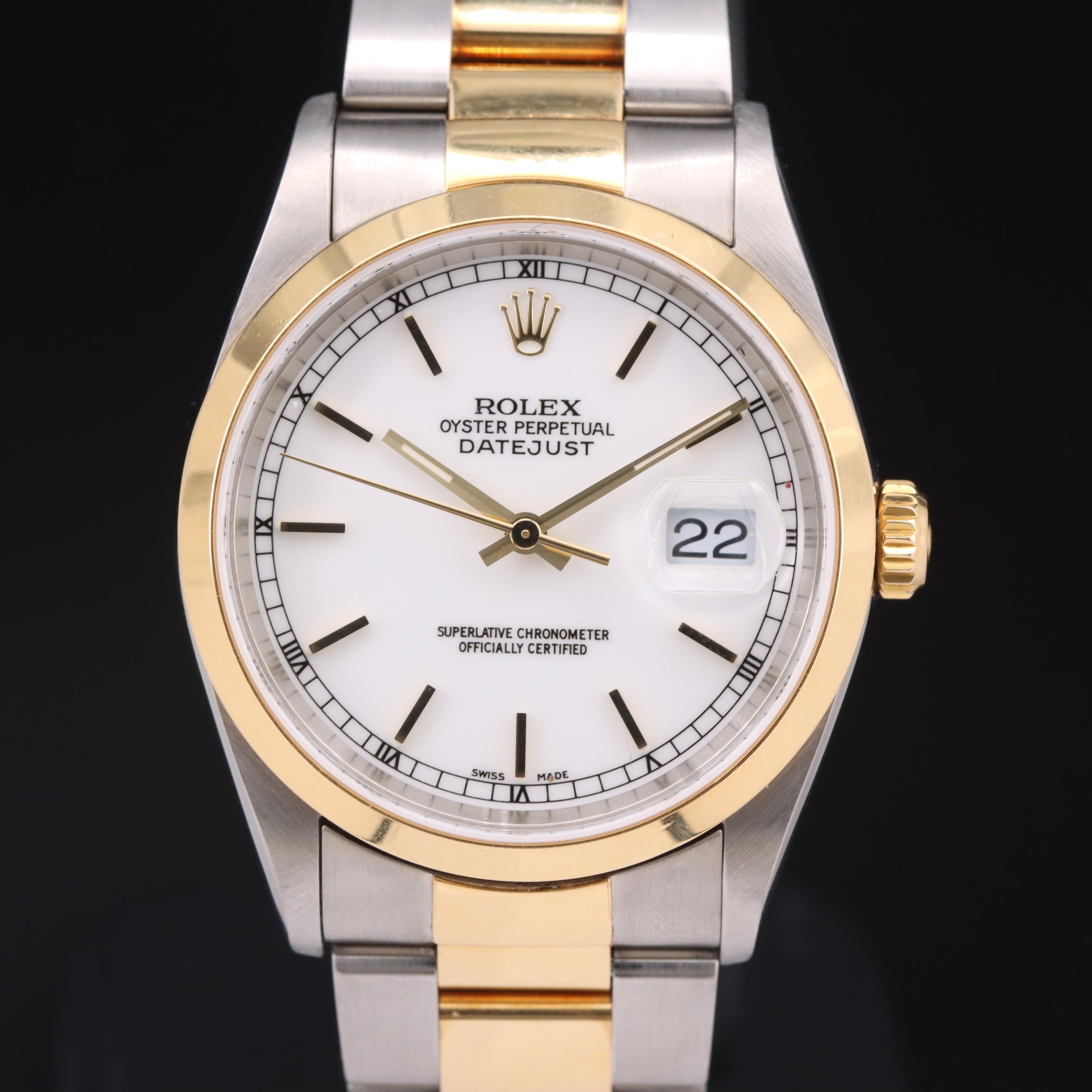2000 - 2001 Rolex Oyster Perpetual Datejust Watch