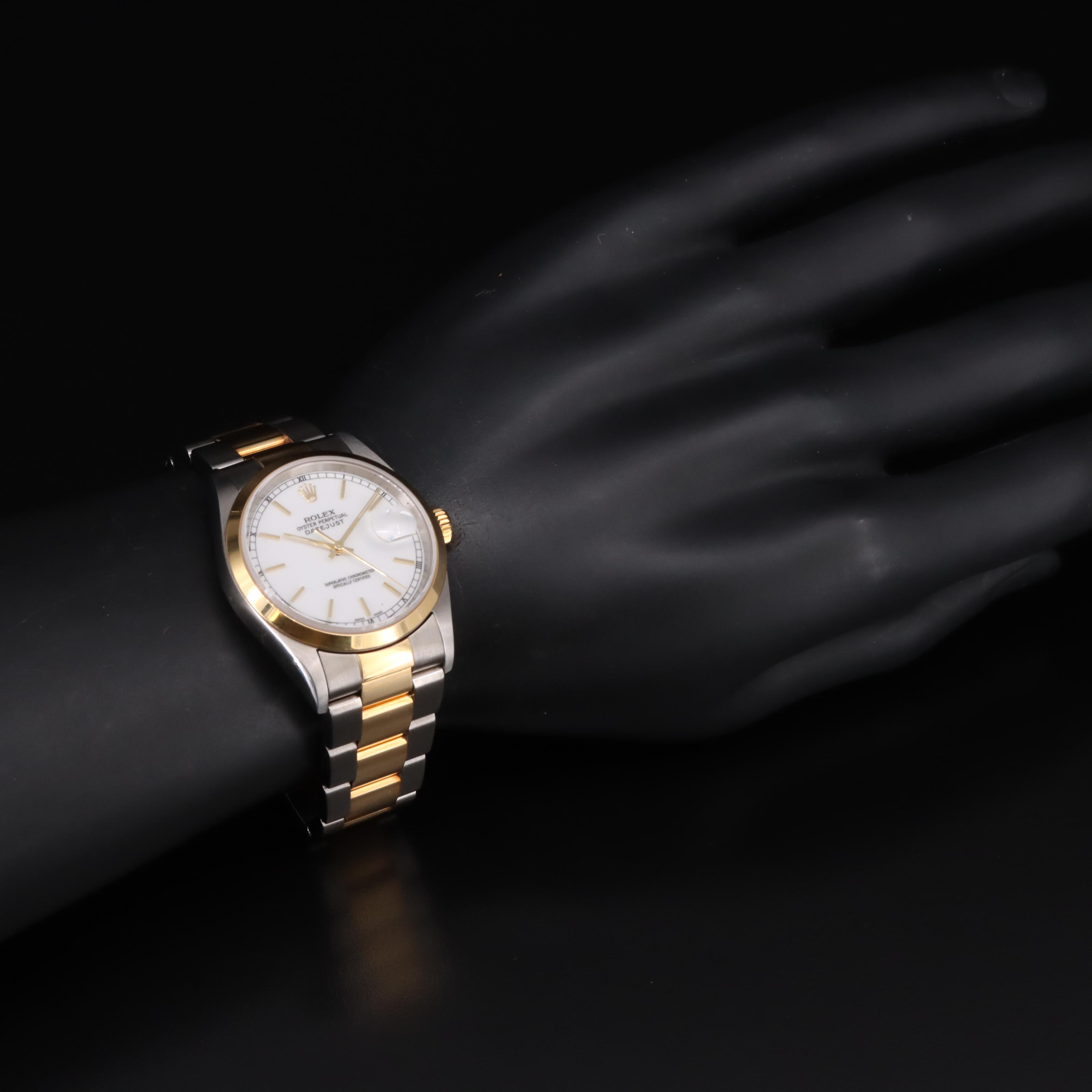 2000 - 2001 Rolex Oyster Perpetual Datejust Watch