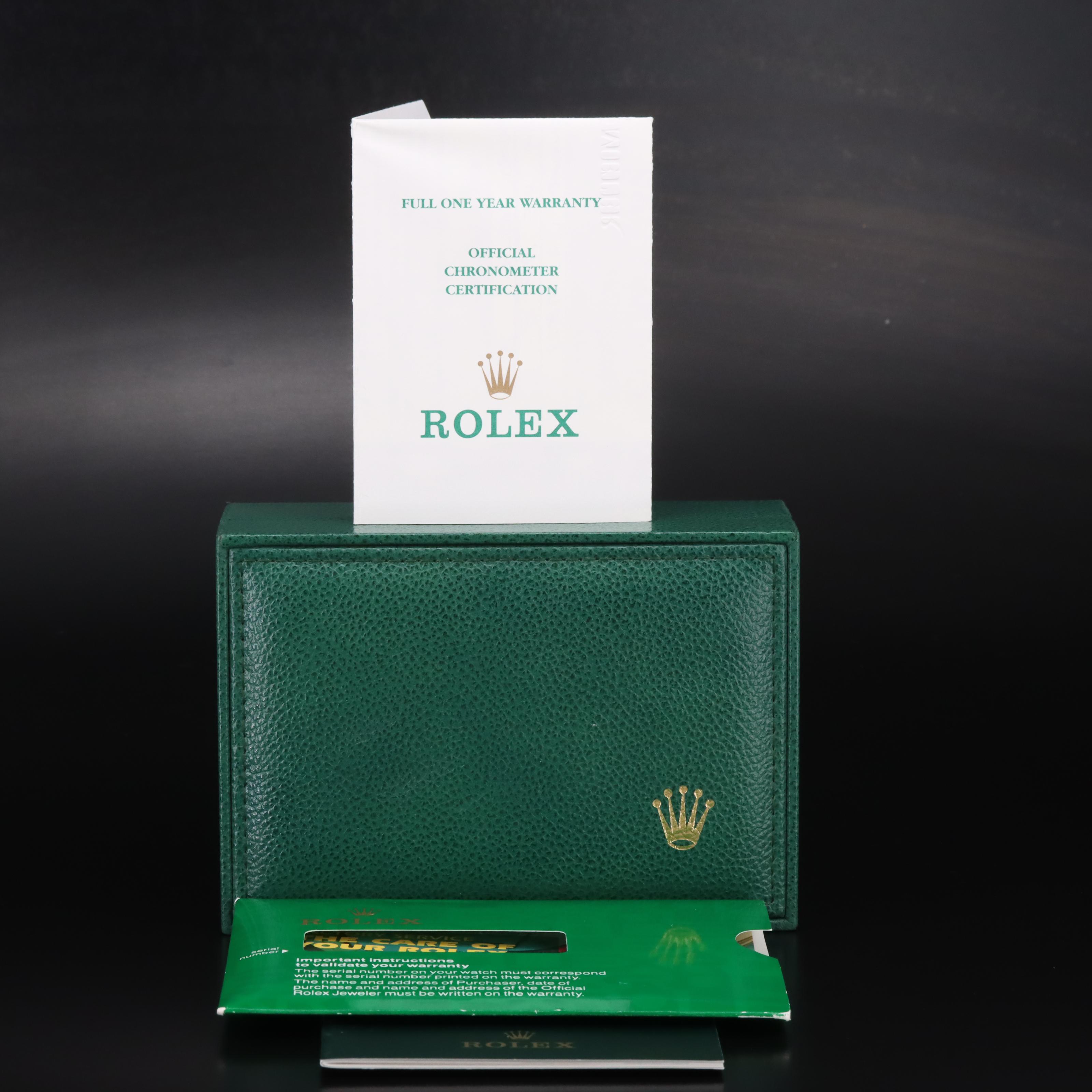 2000 - 2001 Rolex Oyster Perpetual Datejust Watch