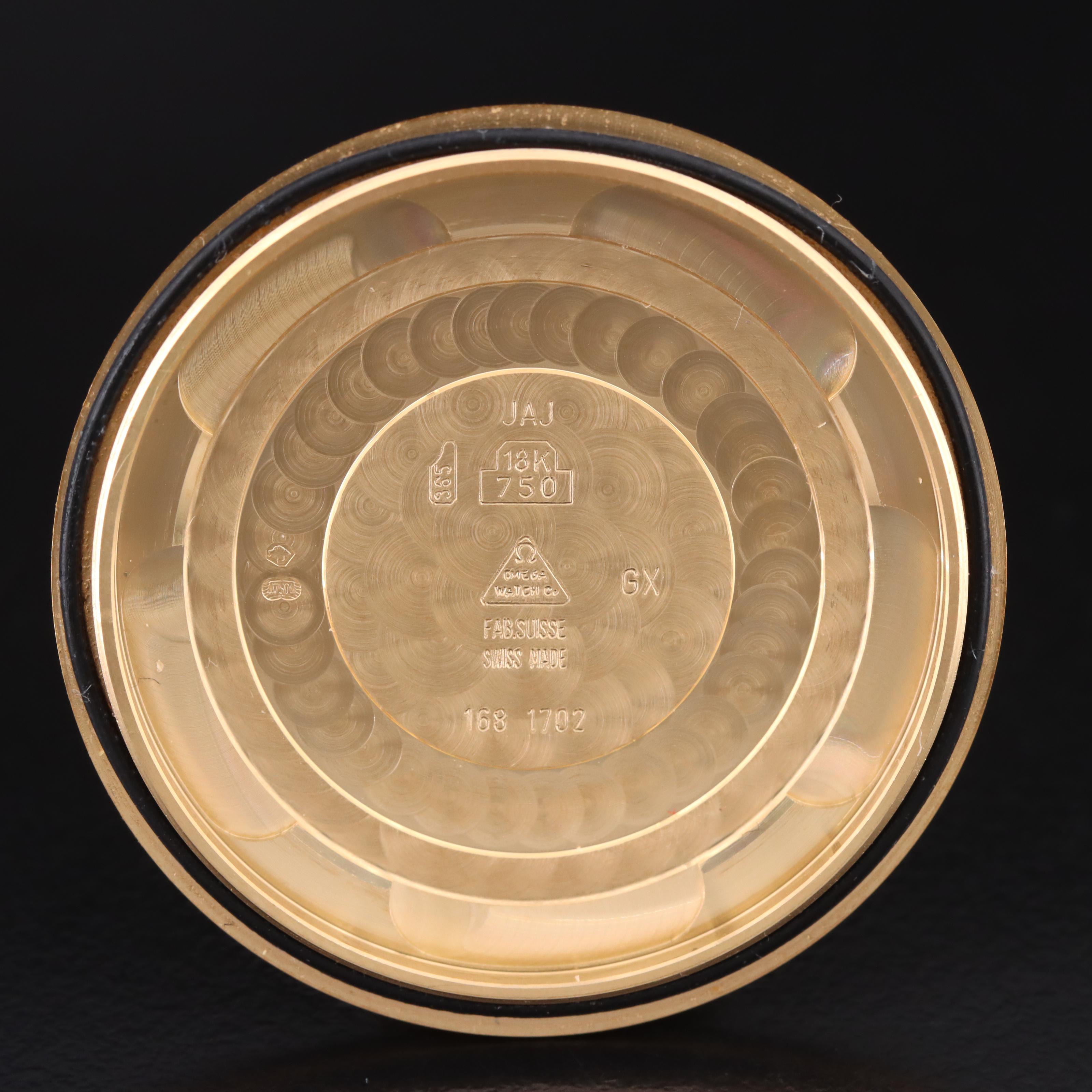 18K 2006 Omega Deville GMT Watch