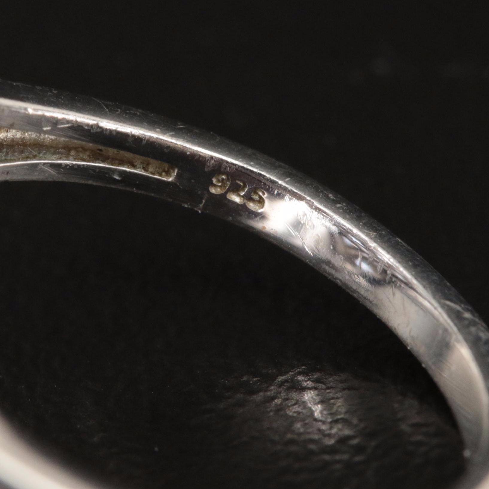 Sterling Tanzanite and Topaz Floral Ring