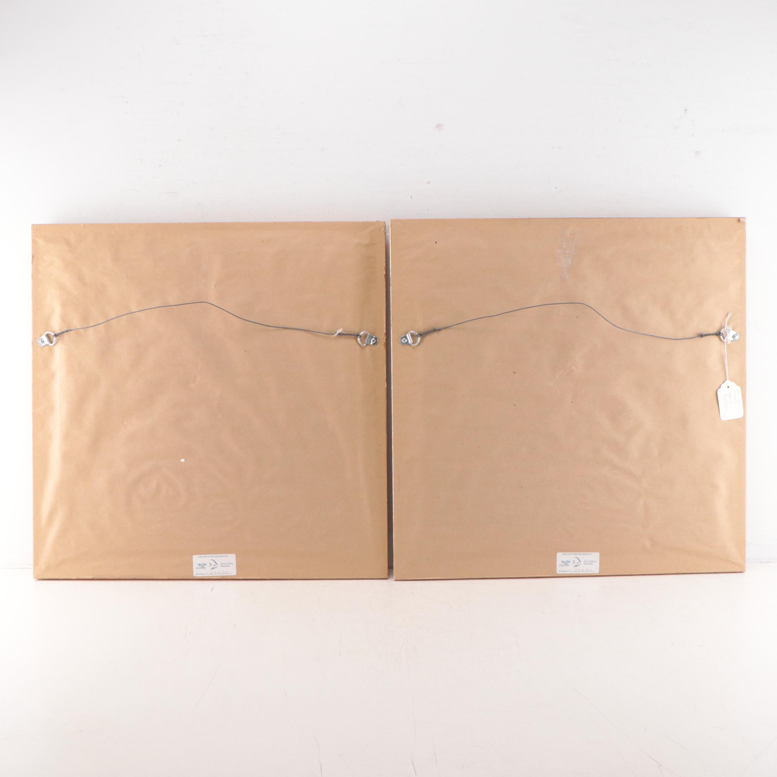 Impressionist Style Offset Lithographs After Mary Dulon, 21st Century