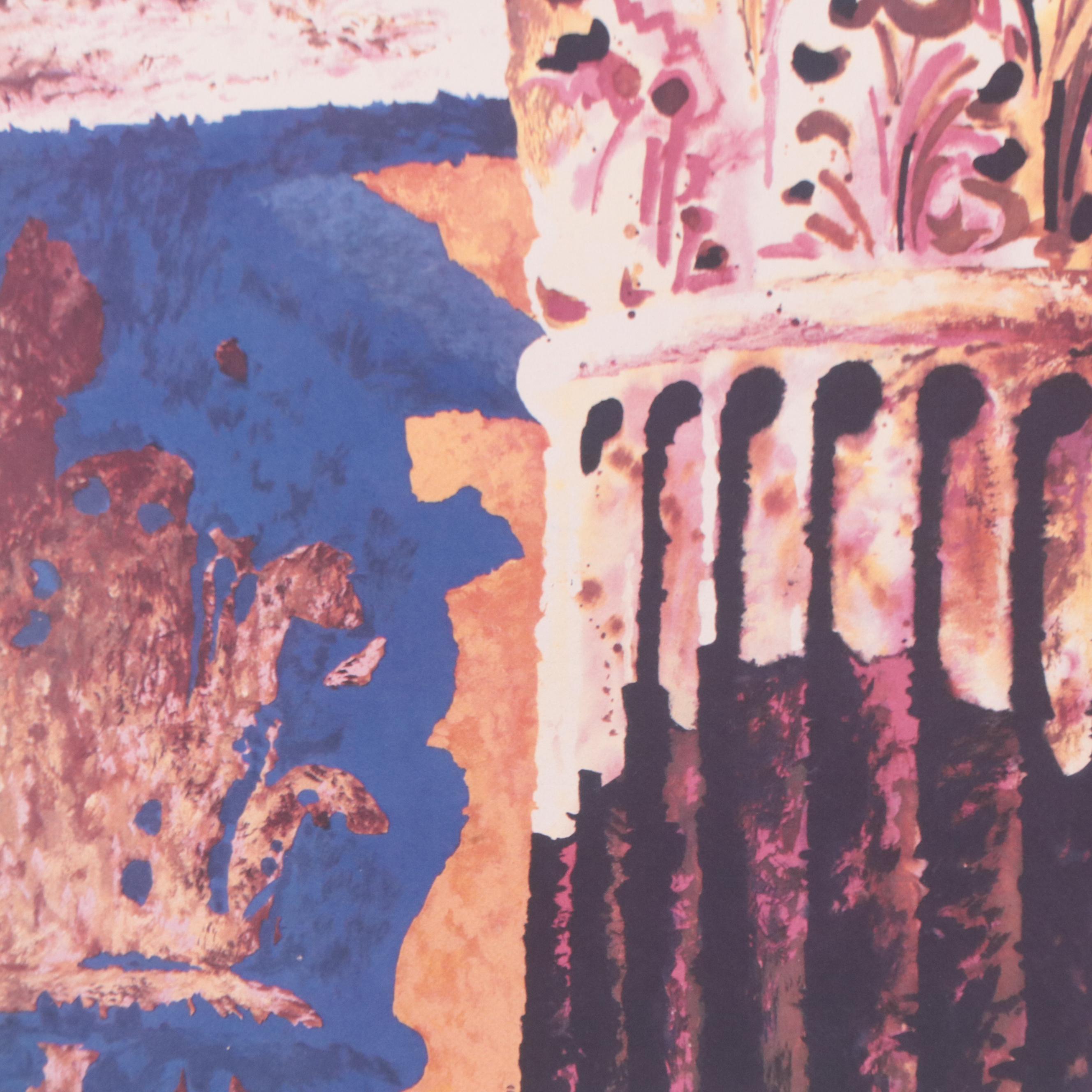 Giclée After TWA Travel Poster "Greece"