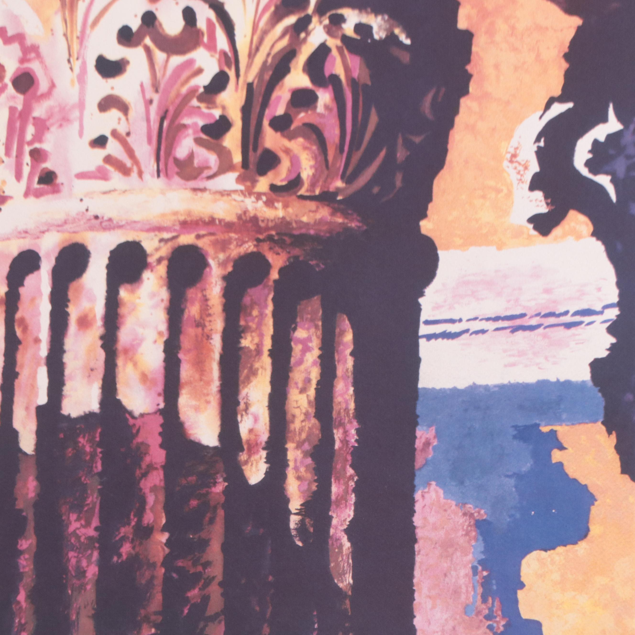 Giclée After TWA Travel Poster "Greece"