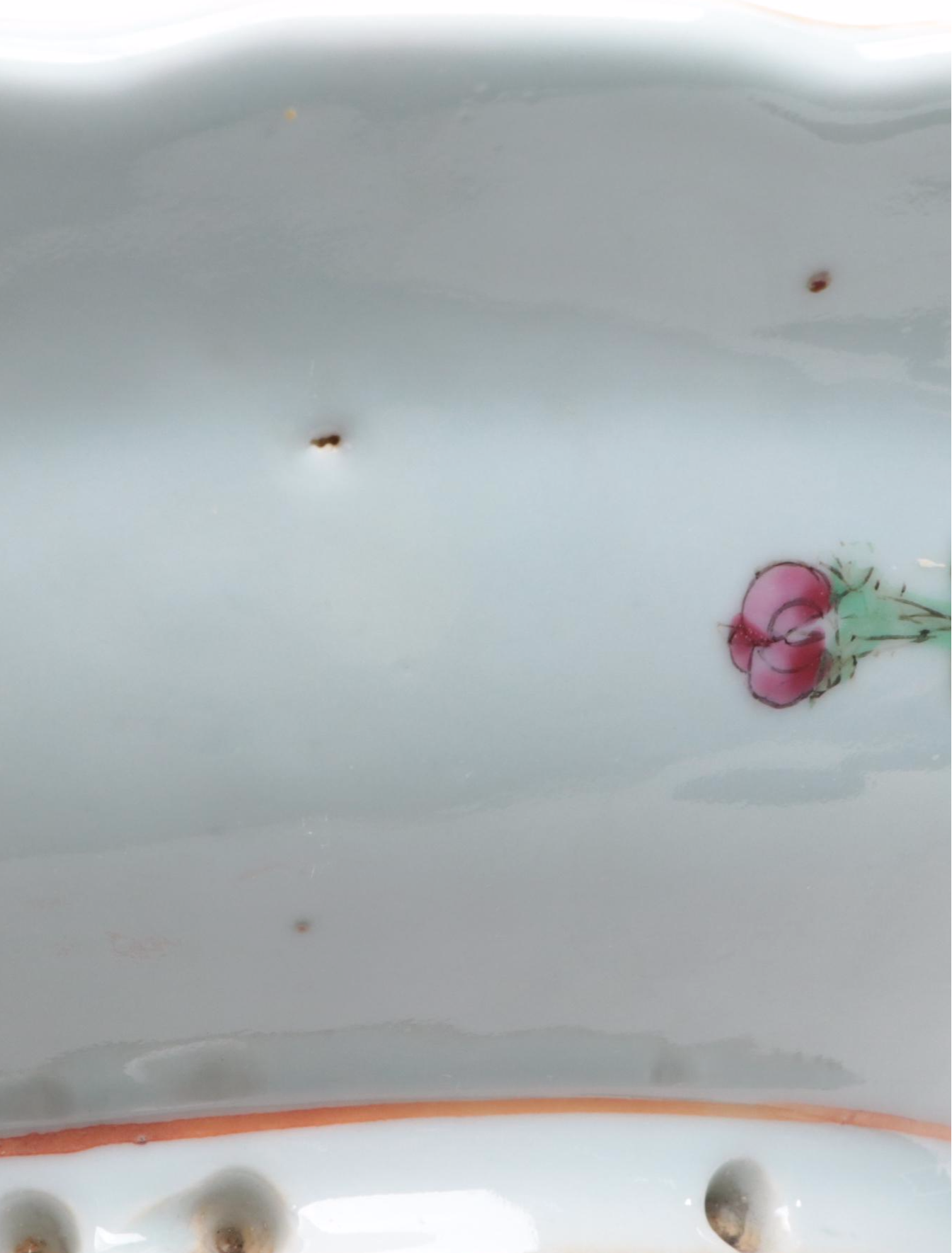 Chinese Export Famille Rose Porcelain Plate, 19th Century