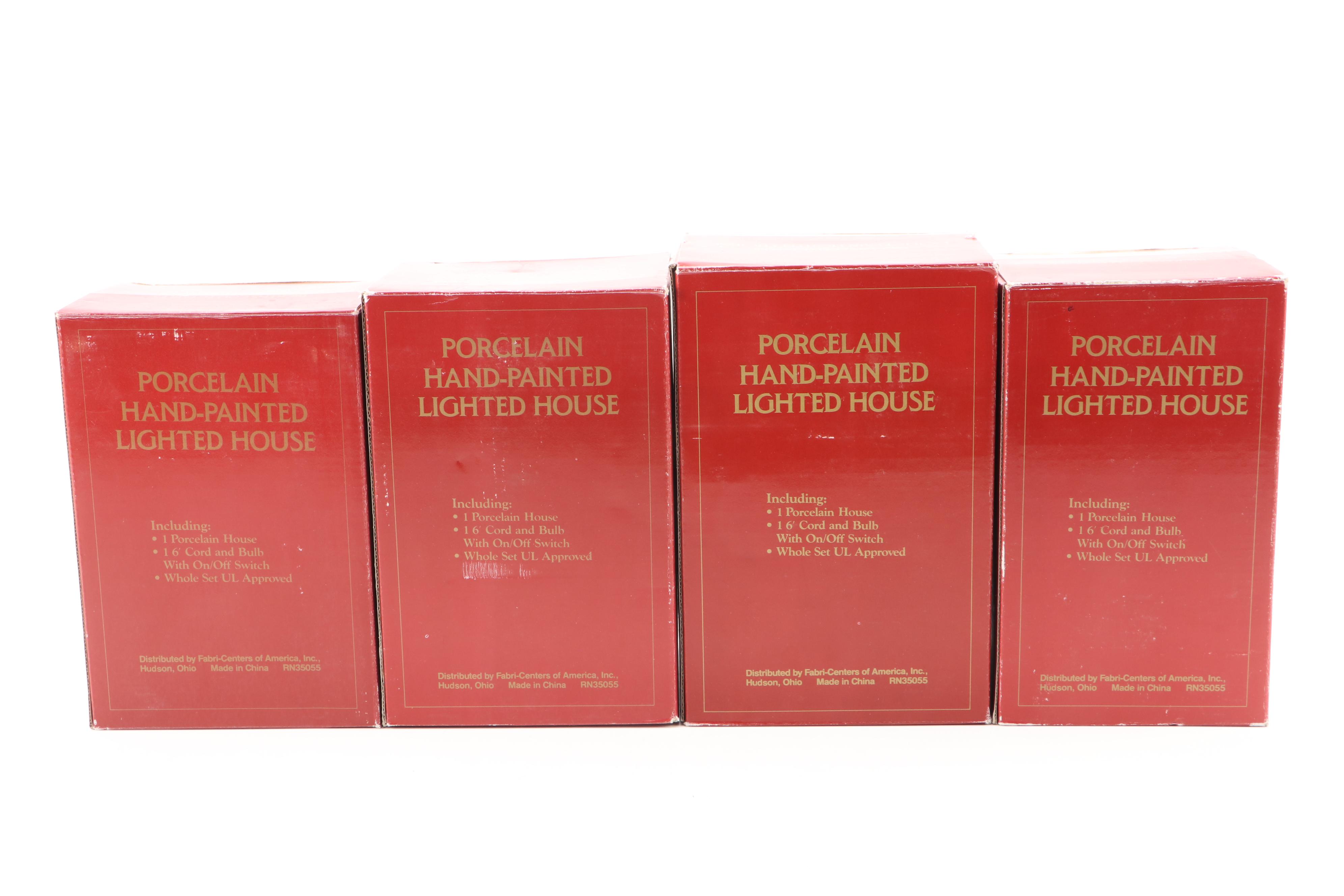 Dickens Collectables Porcelain Village Buildings