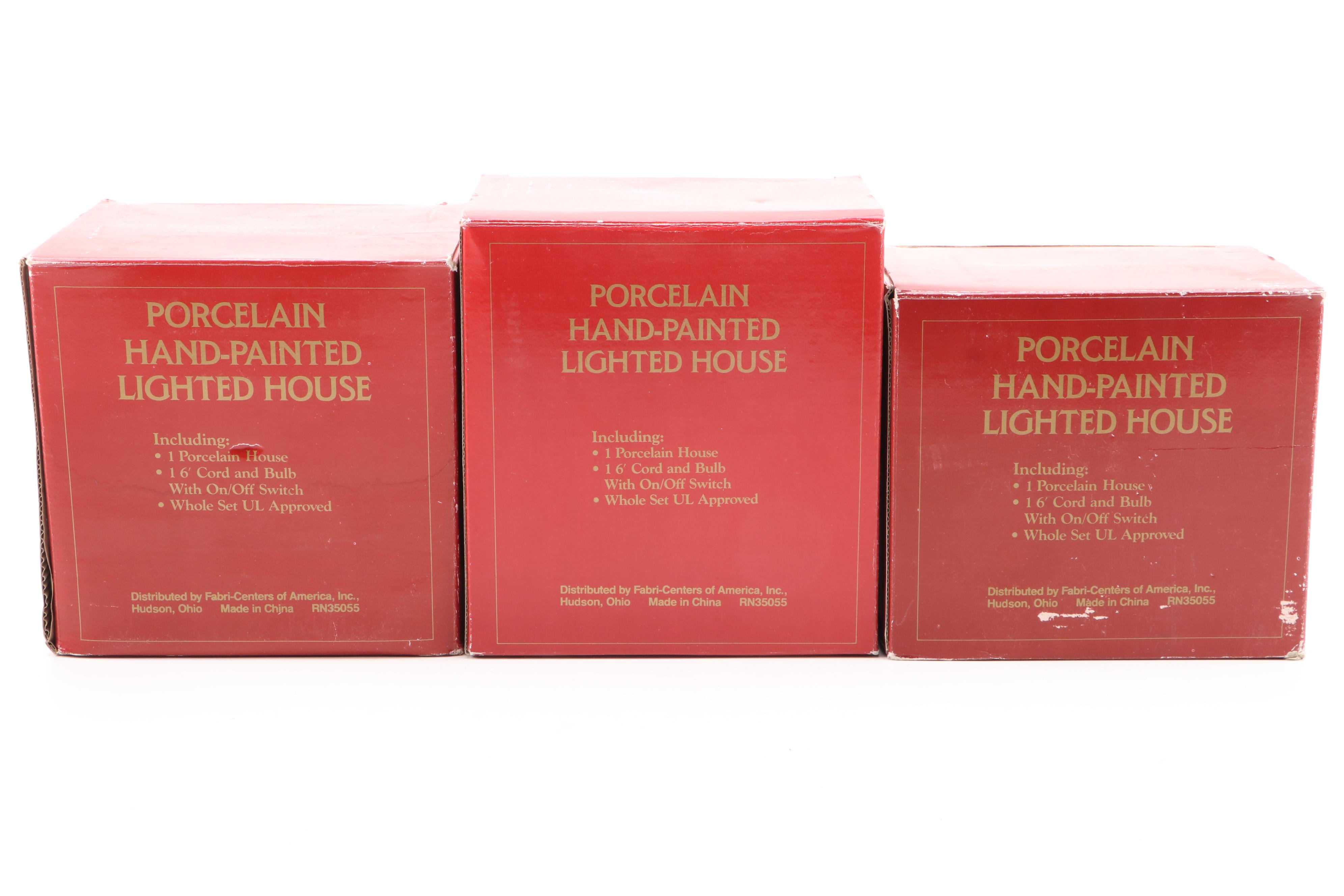 Dickens Collectables Porcelain Village Buildings