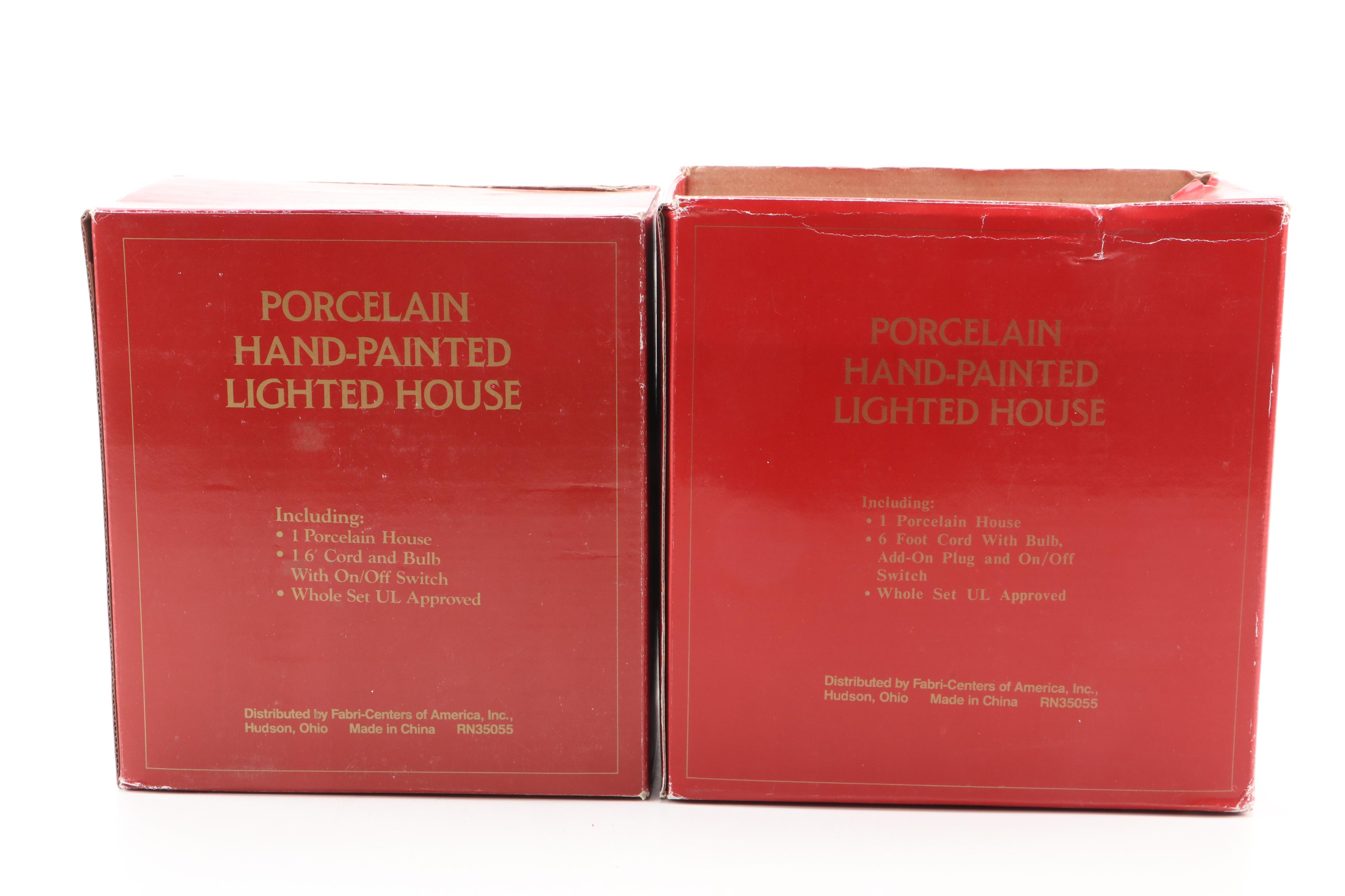 Dickens Collectables Porcelain Village Buildings