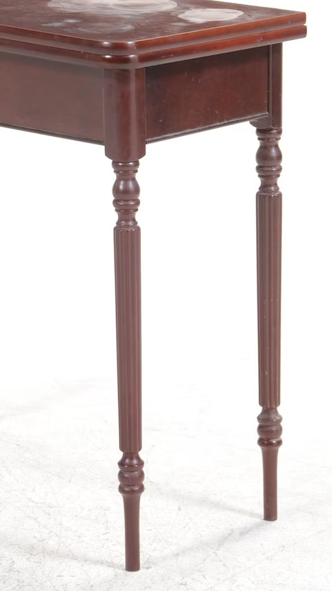 Pair of Federal Style Games Tables