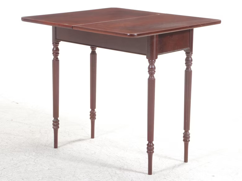 Pair of Federal Style Games Tables