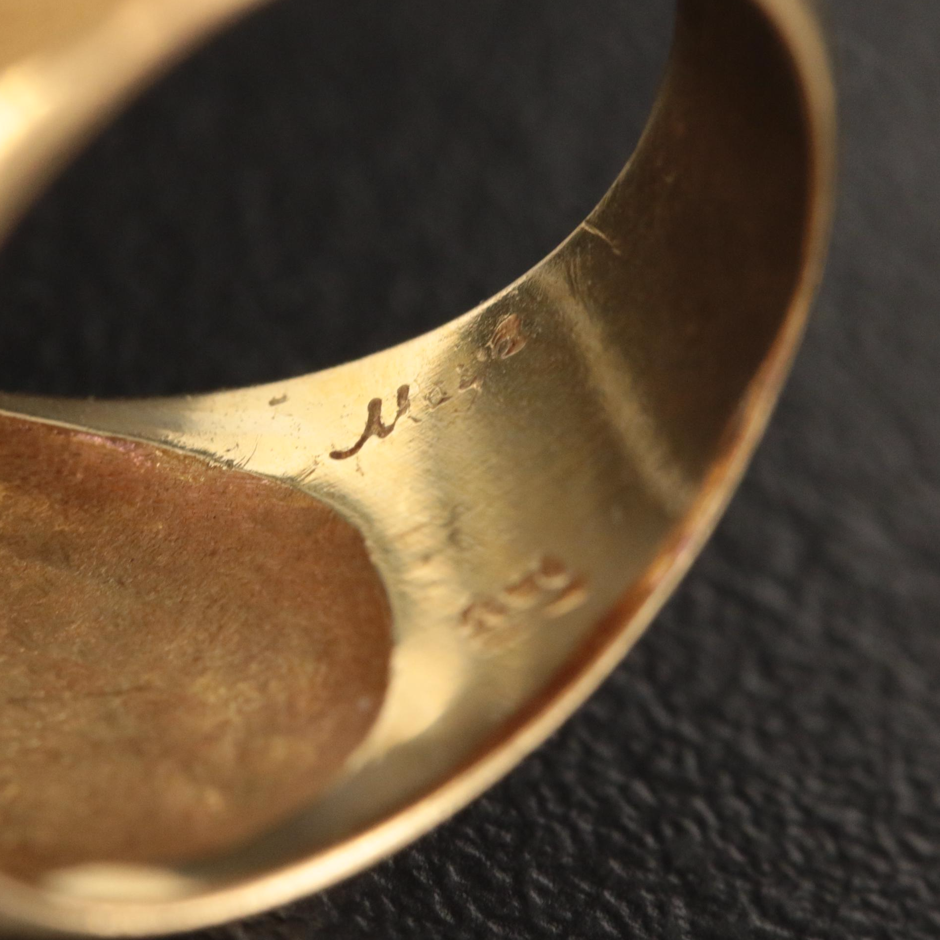 18K 0.31 CTW Diamond, Spinel, Sapphire, Amethyst and Faux Pearl Ring