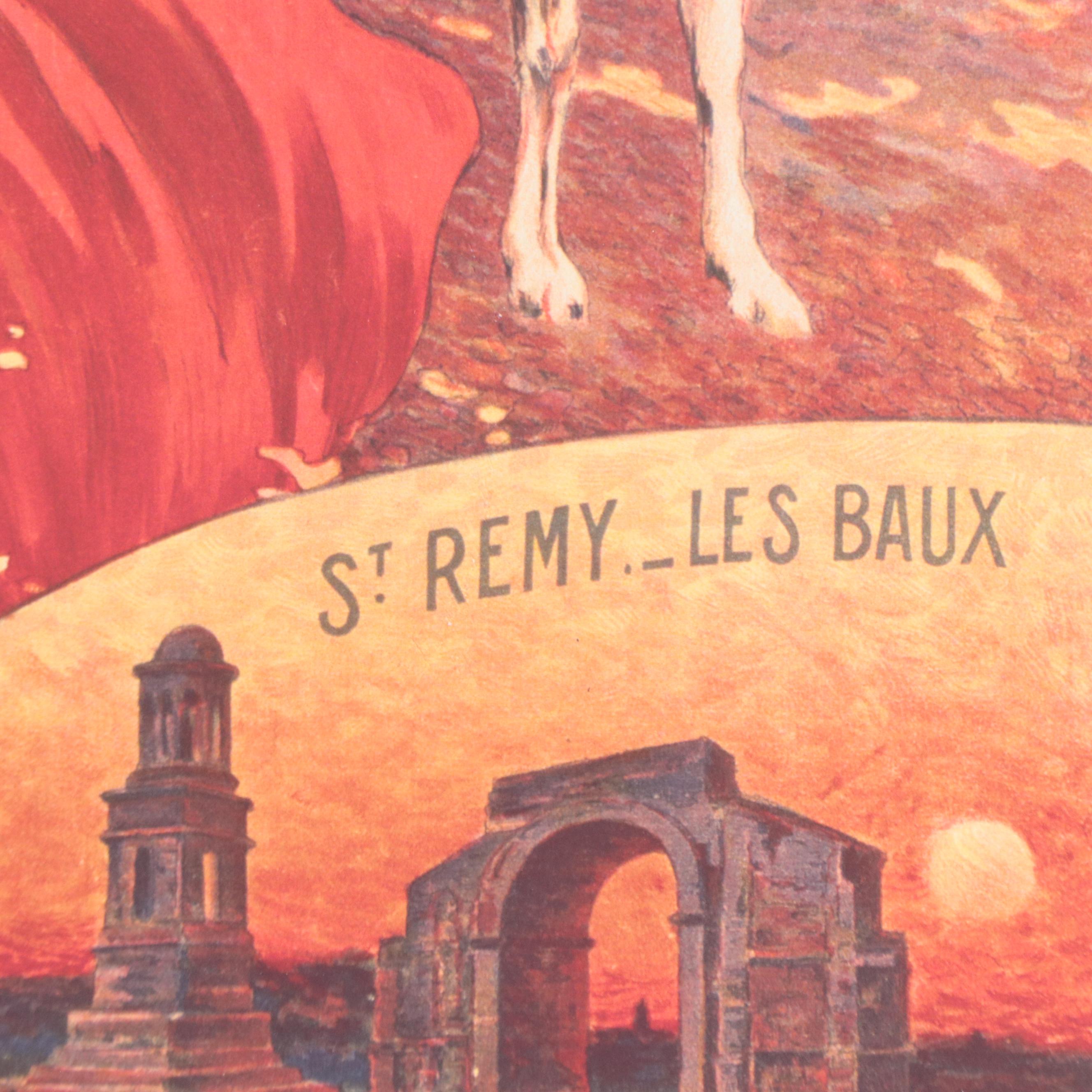 Giclée Travel Poster After David Dellepiane "Syndicat d'Initiative de Provence"