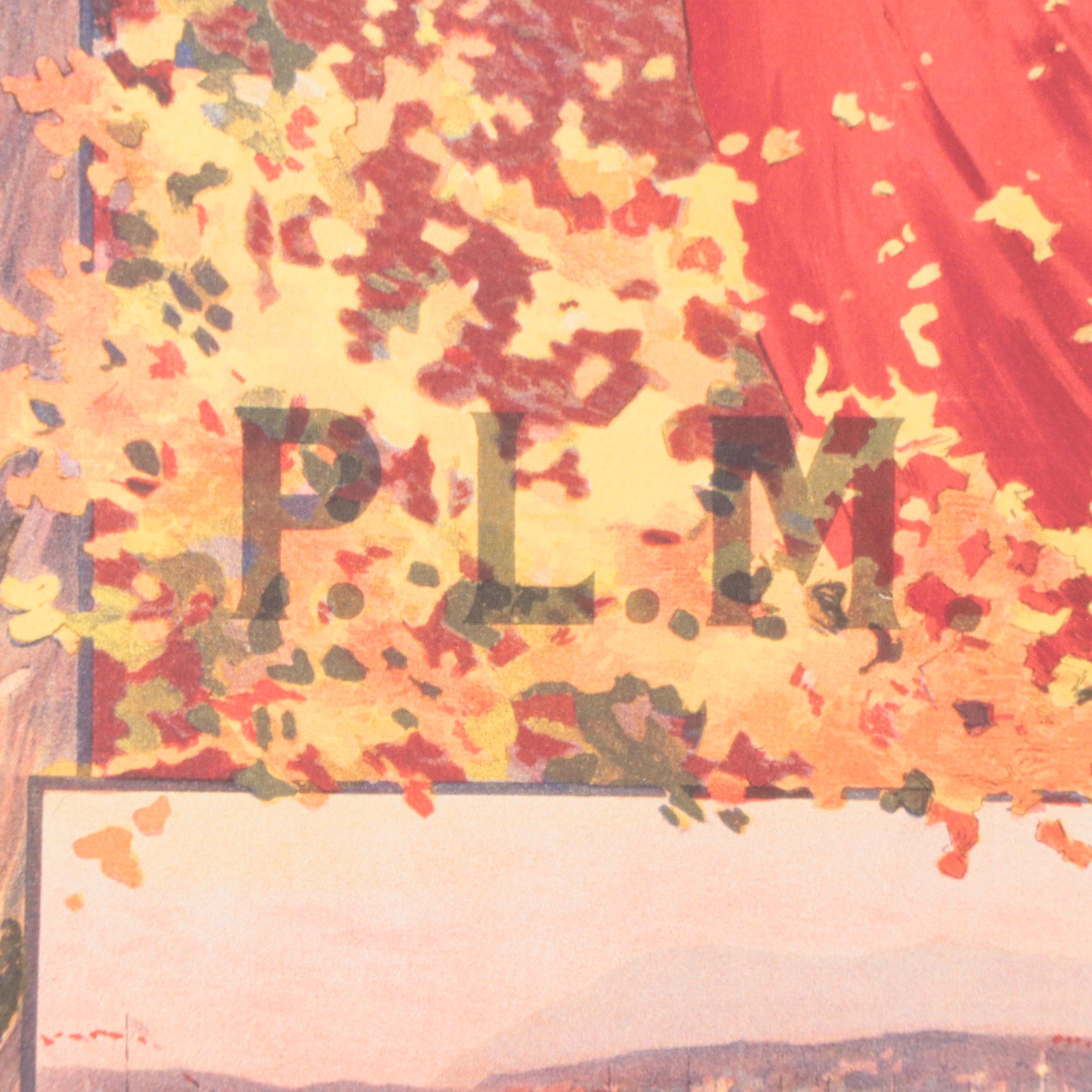 Giclée Travel Poster After David Dellepiane "Syndicat d'Initiative de Provence"