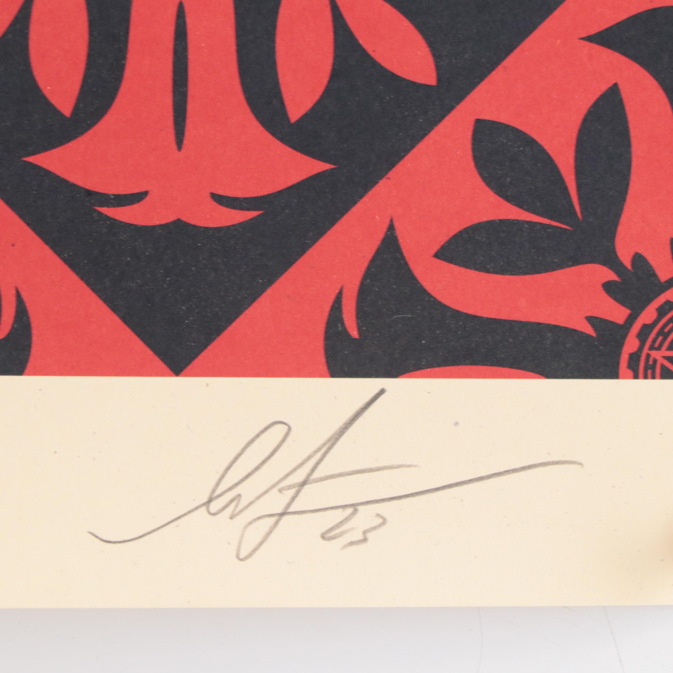 Shepard Fairey Offset Poster "Wave of Distress," 2023