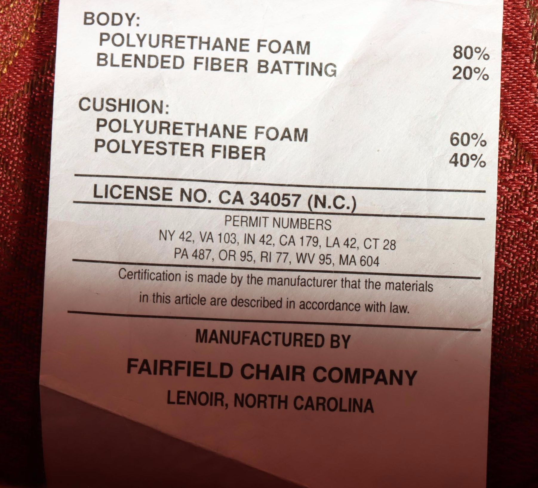 Fairfield Chair Company Custom-Upholstered Swivel-Gliding Armchair