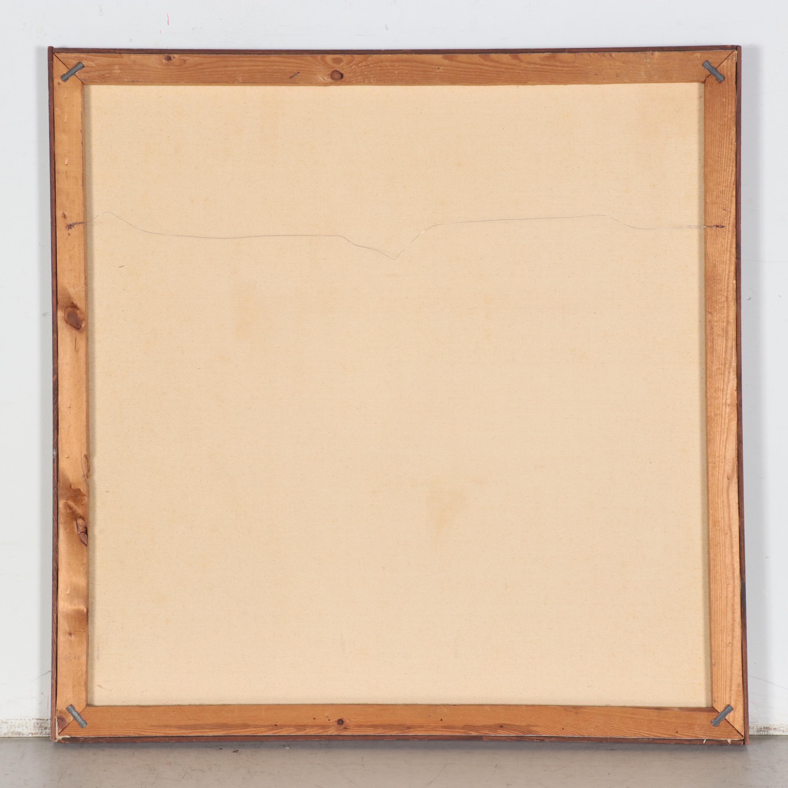 Abstract Expressionist Style Oil Painting