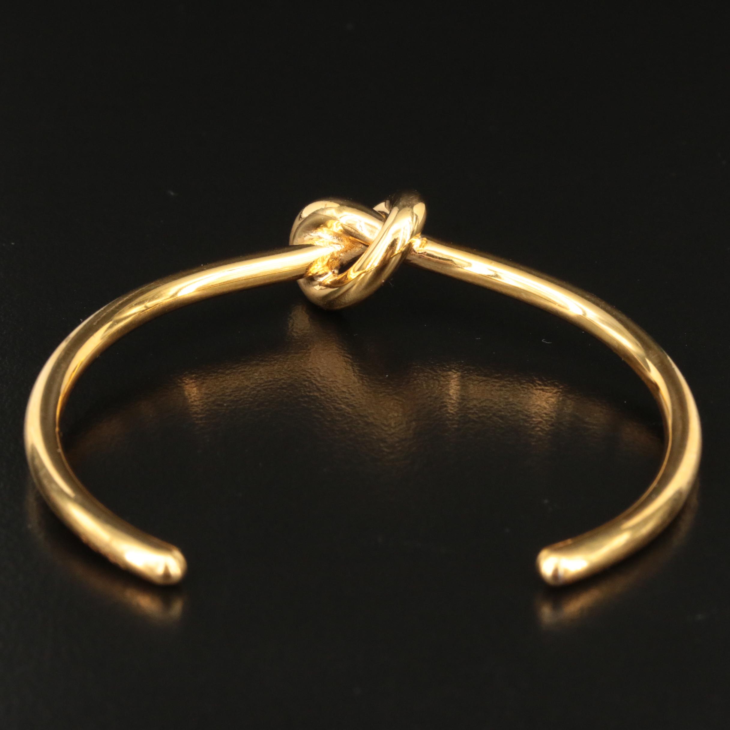 Celine Extra Thin Knot Cuff