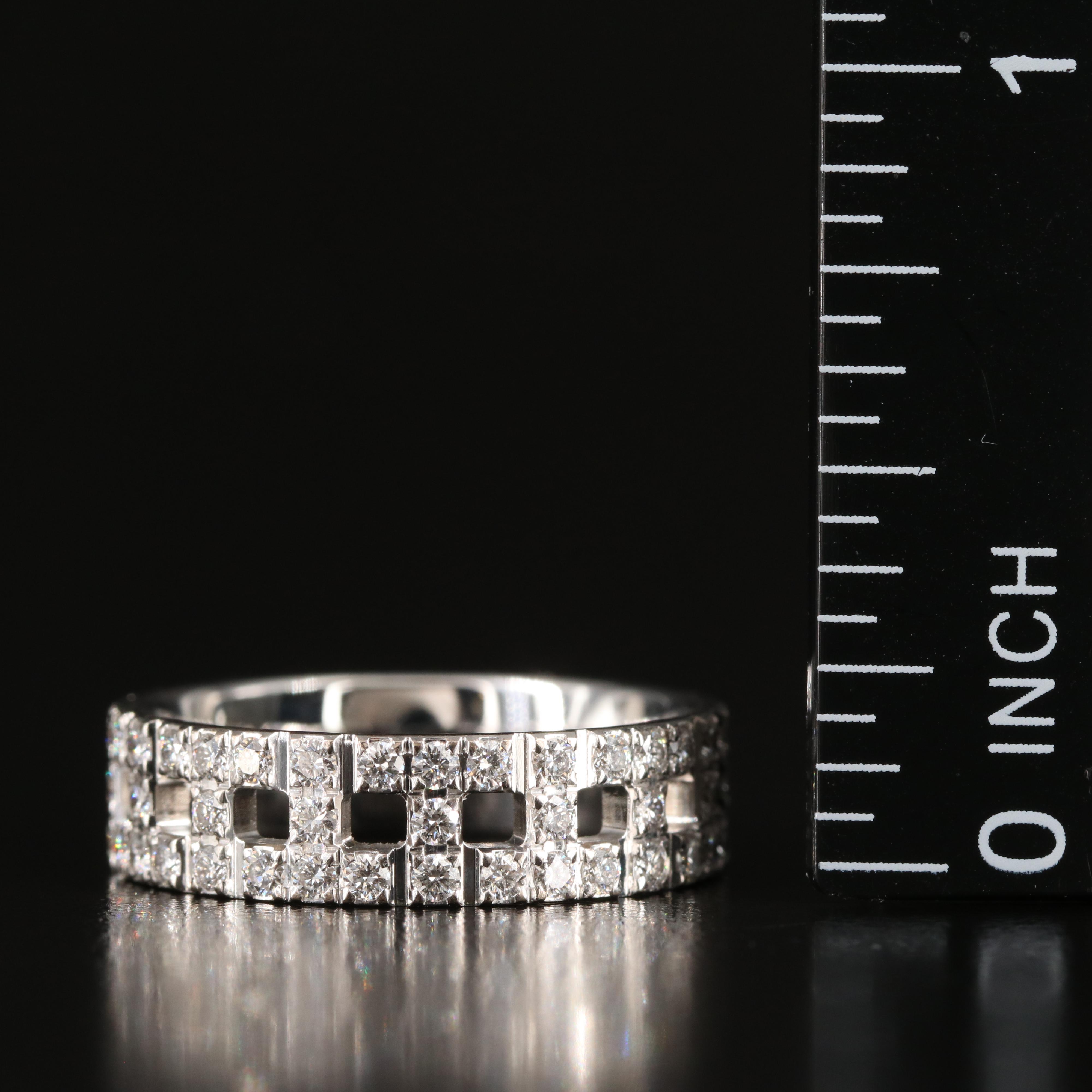 Tiffany & Co. "T True" 18K 1.05 CTW Diamond Band