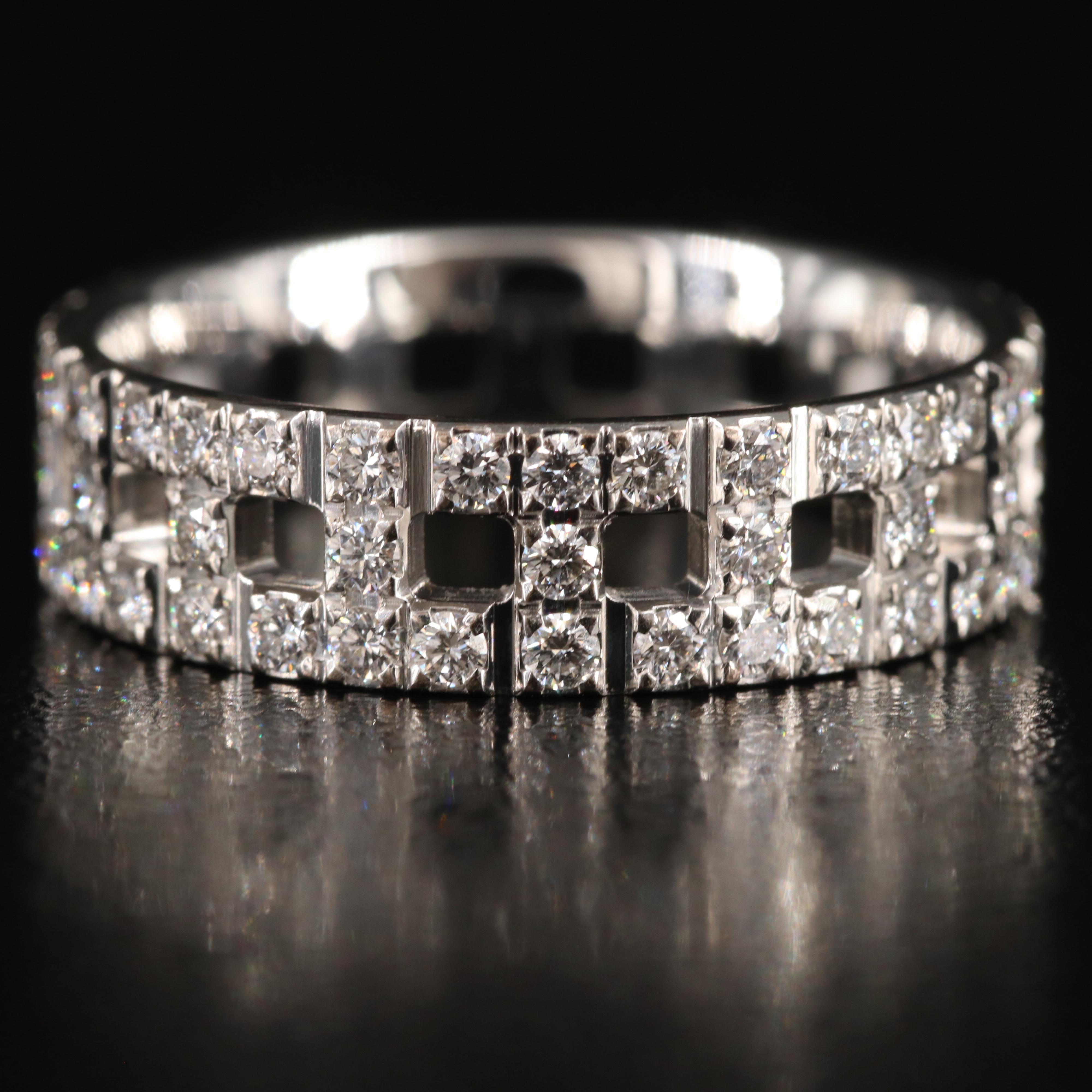 Tiffany & Co. "T True" 18K 1.05 CTW Diamond Band