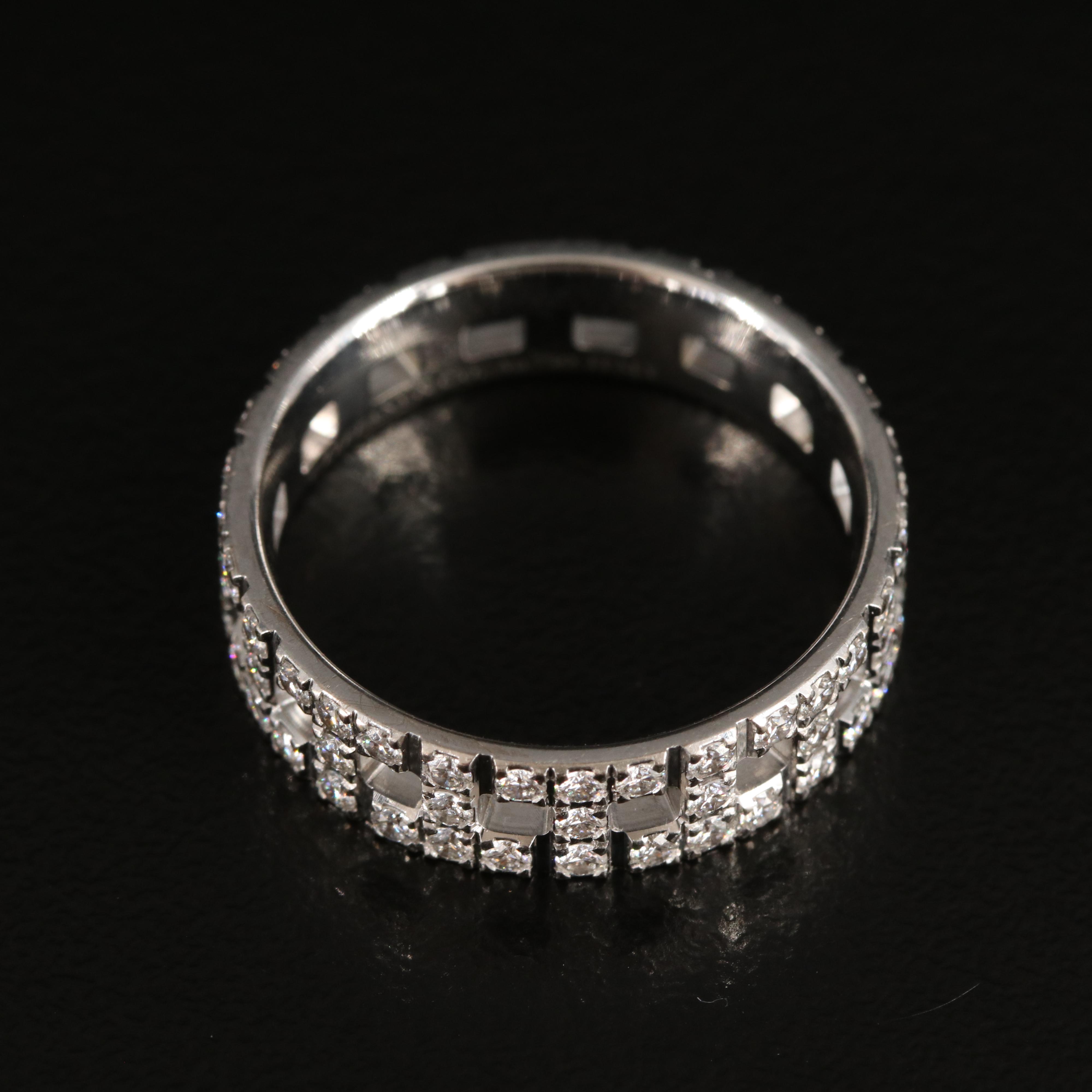 Tiffany & Co. "T True" 18K 1.05 CTW Diamond Band