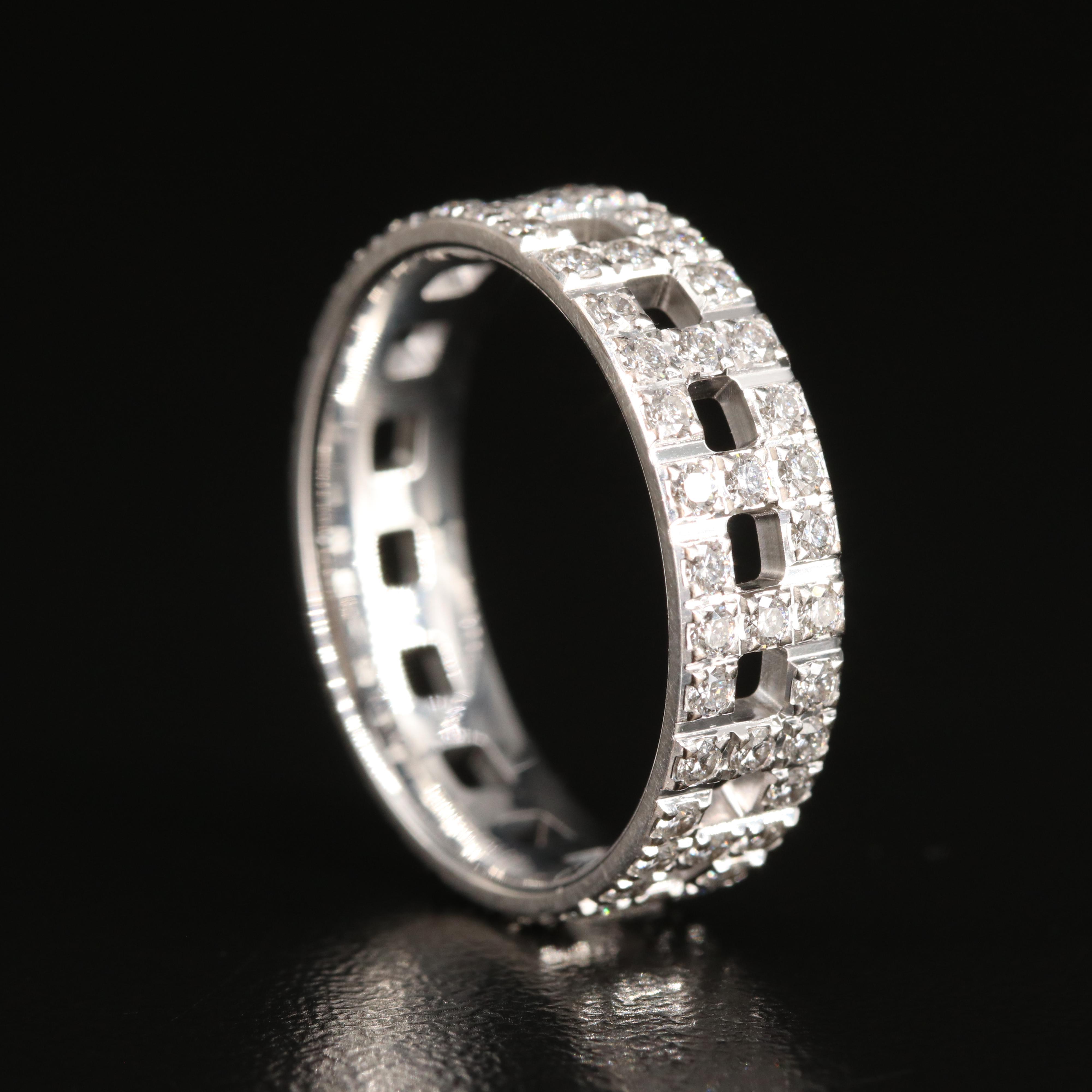 Tiffany & Co. "T True" 18K 1.05 CTW Diamond Band