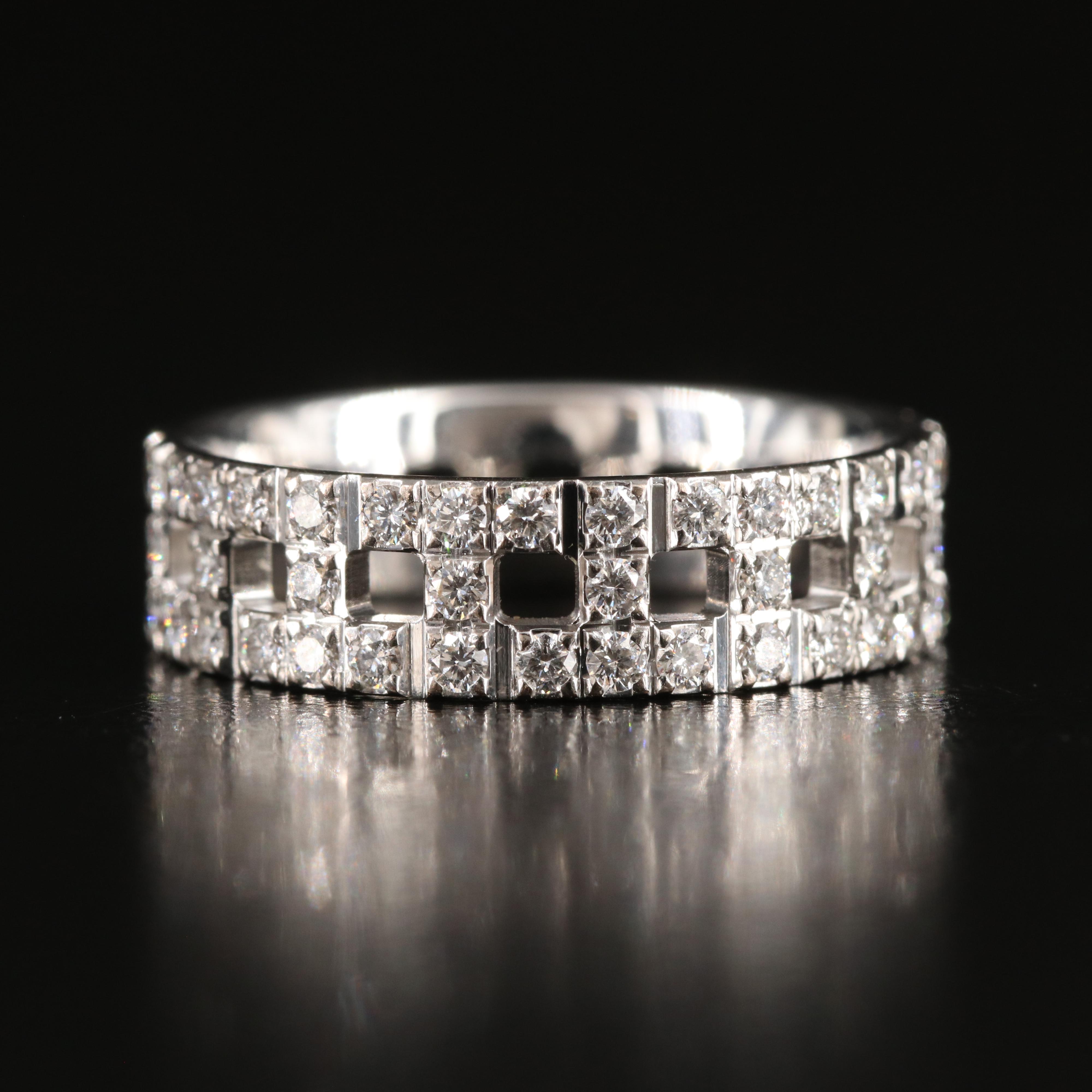 Tiffany & Co. "T True" 18K 1.05 CTW Diamond Band
