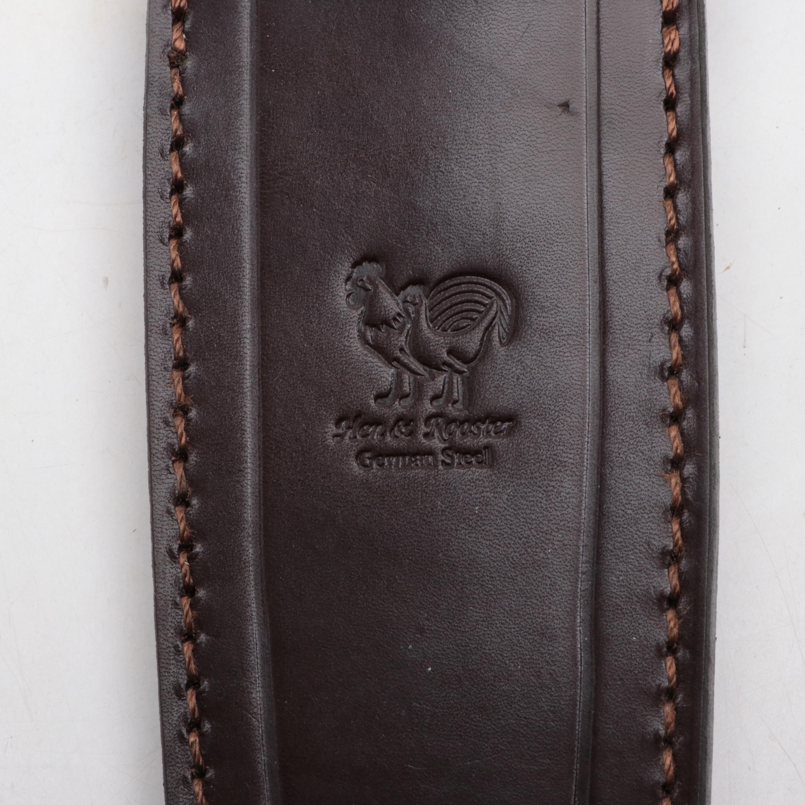 Hen & Rooster German Stainless Steel and Bone-Handled Fixed Blade Knife