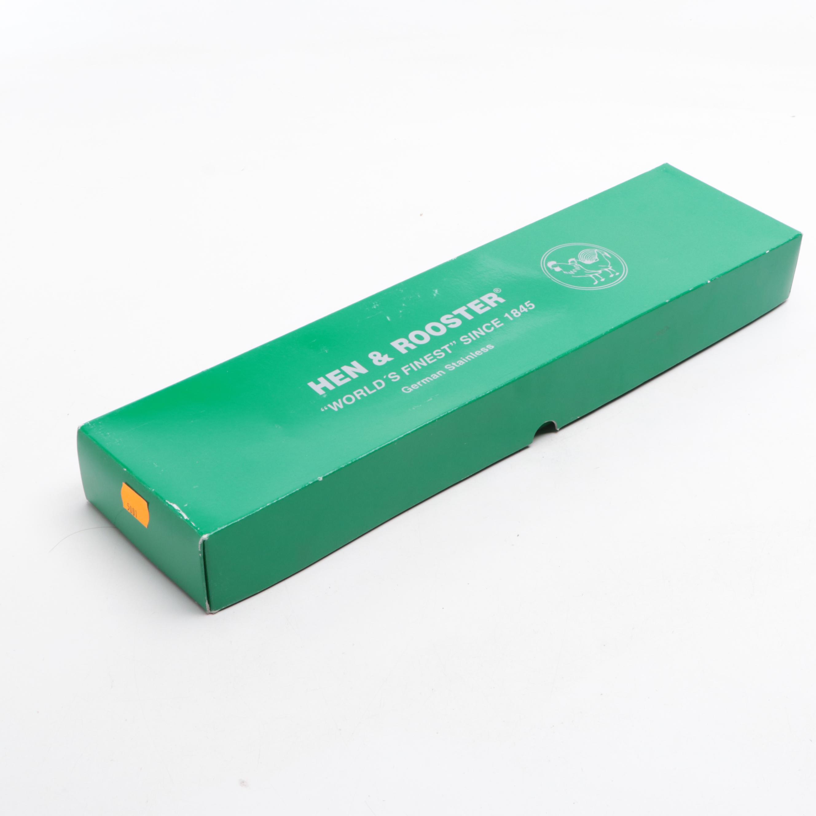 Hen & Rooster German Stainless Steel and Bone-Handled Fixed Blade Knife