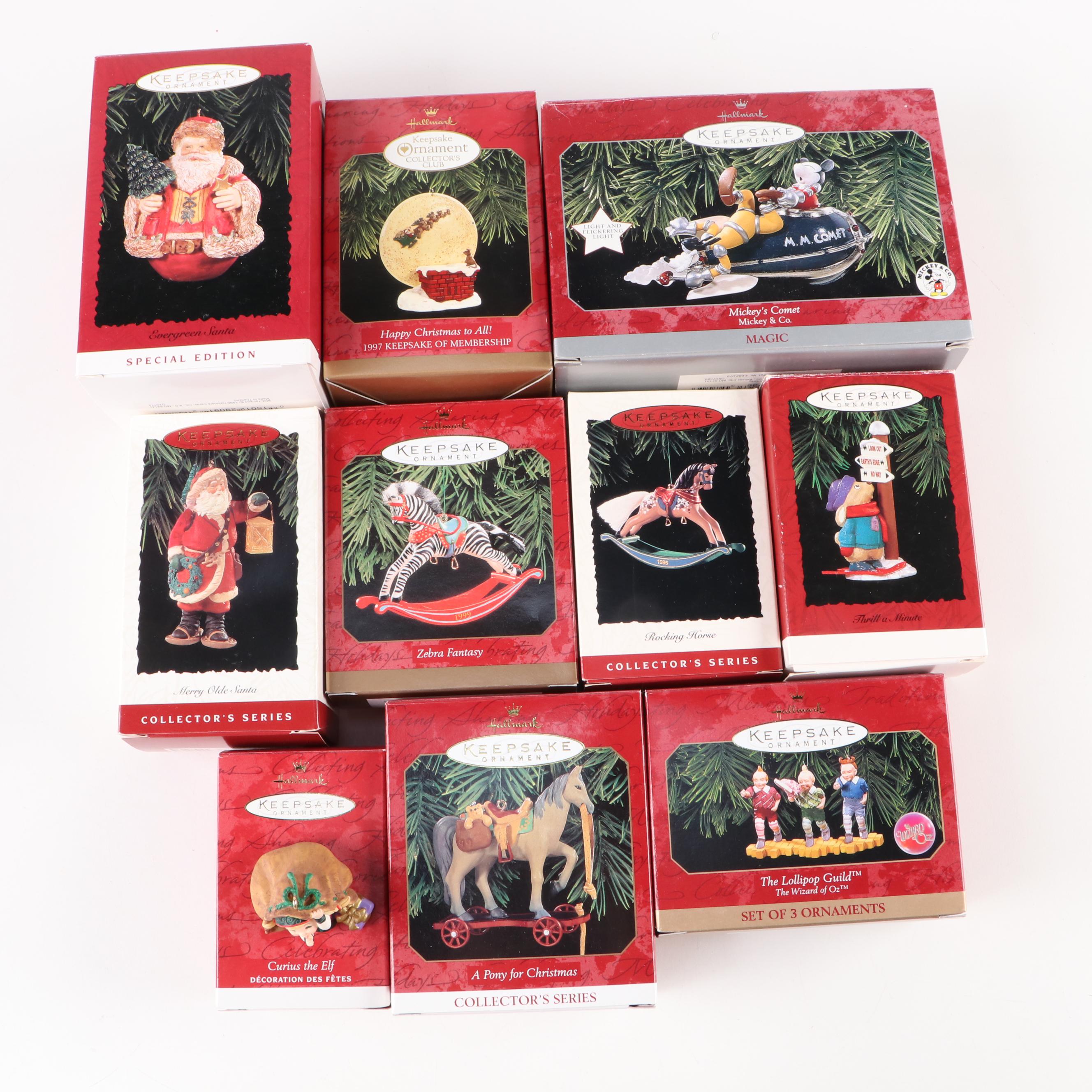 Hallmark Keepsake and Enesco Christmas Tree Ornaments