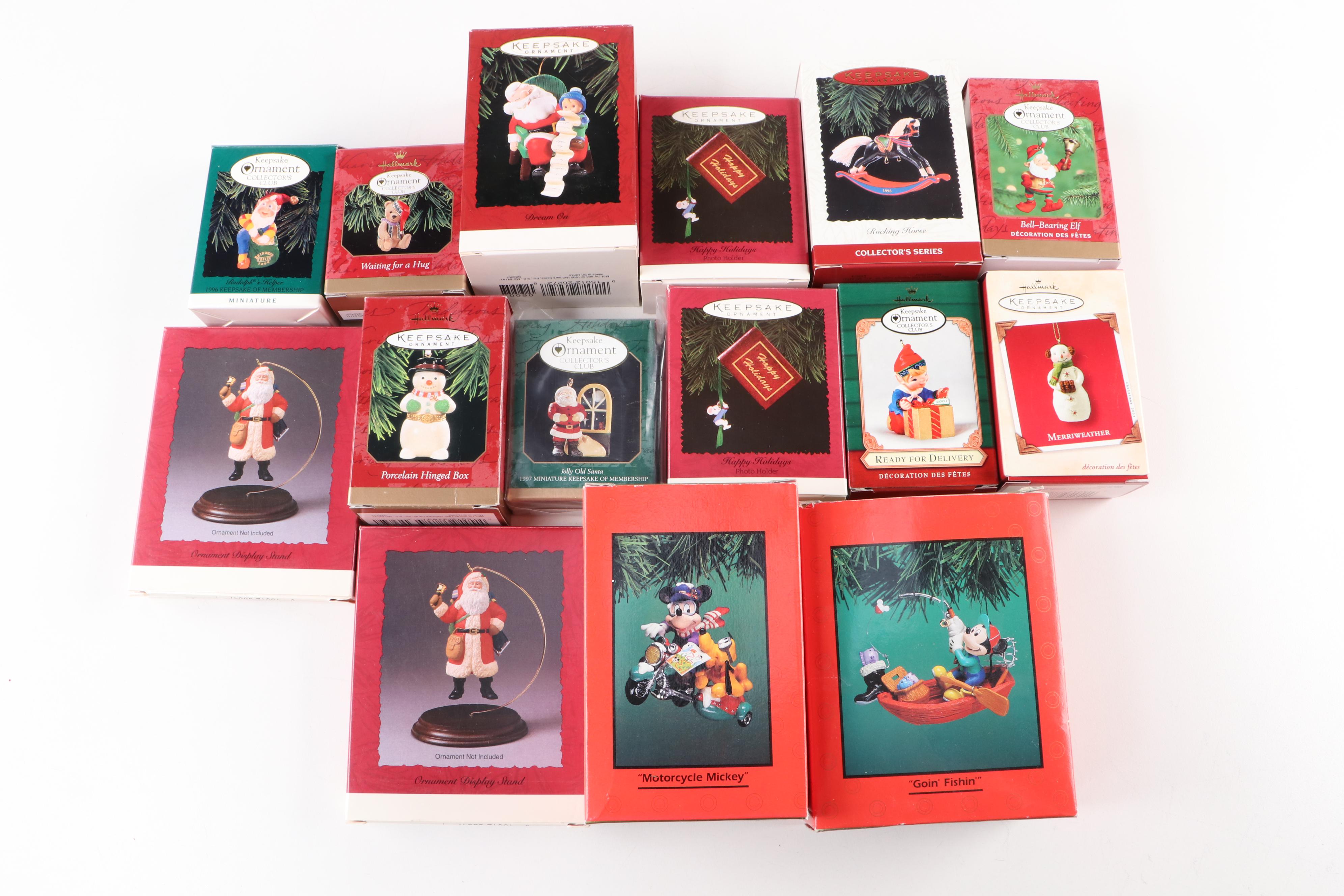 Hallmark Keepsake and Enesco Christmas Tree Ornaments