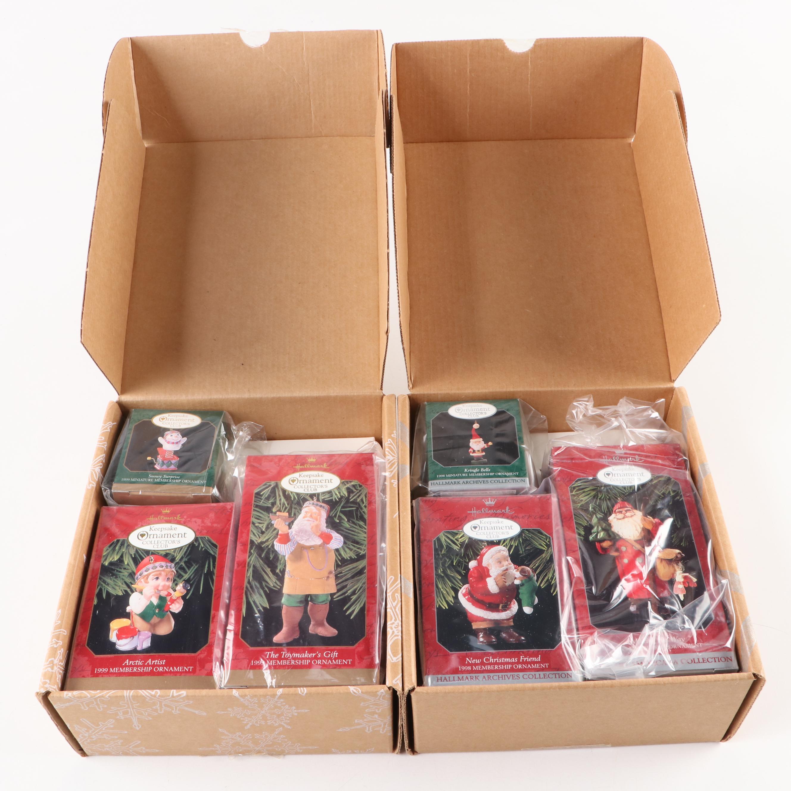 Hallmark Keepsake and Enesco Christmas Tree Ornaments