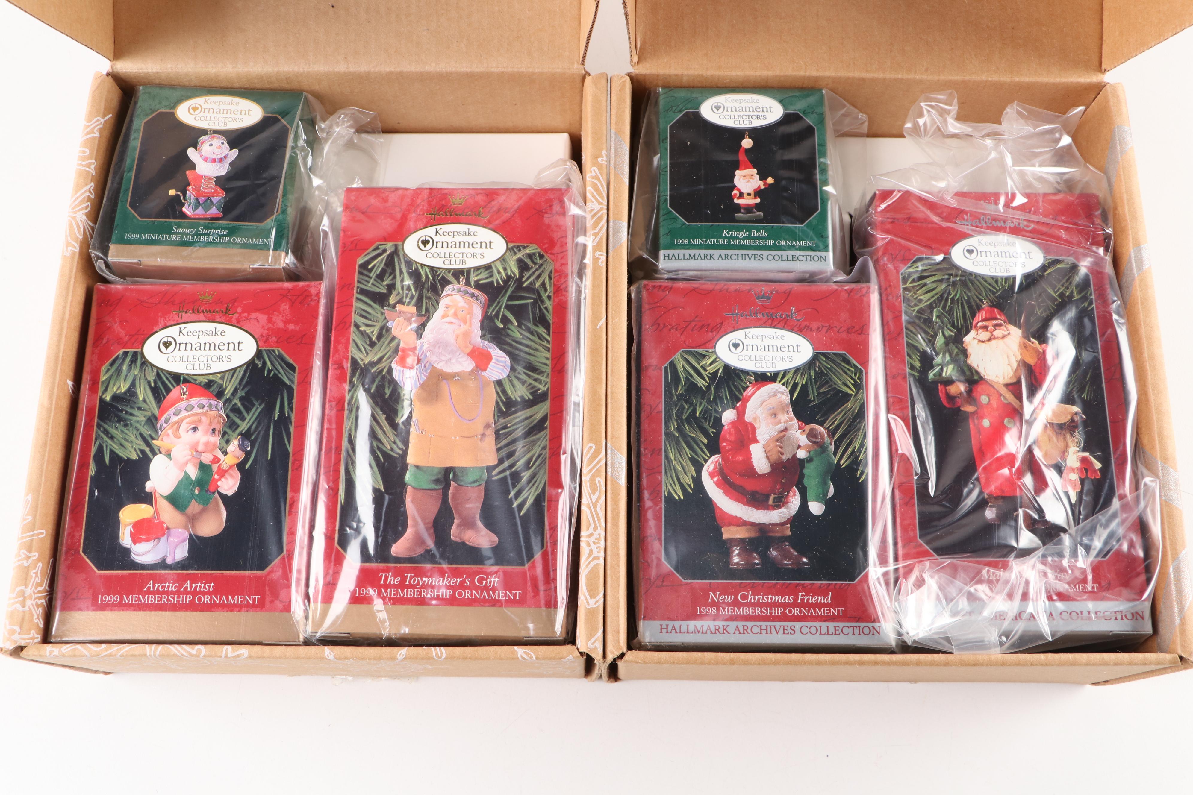 Hallmark Keepsake and Enesco Christmas Tree Ornaments