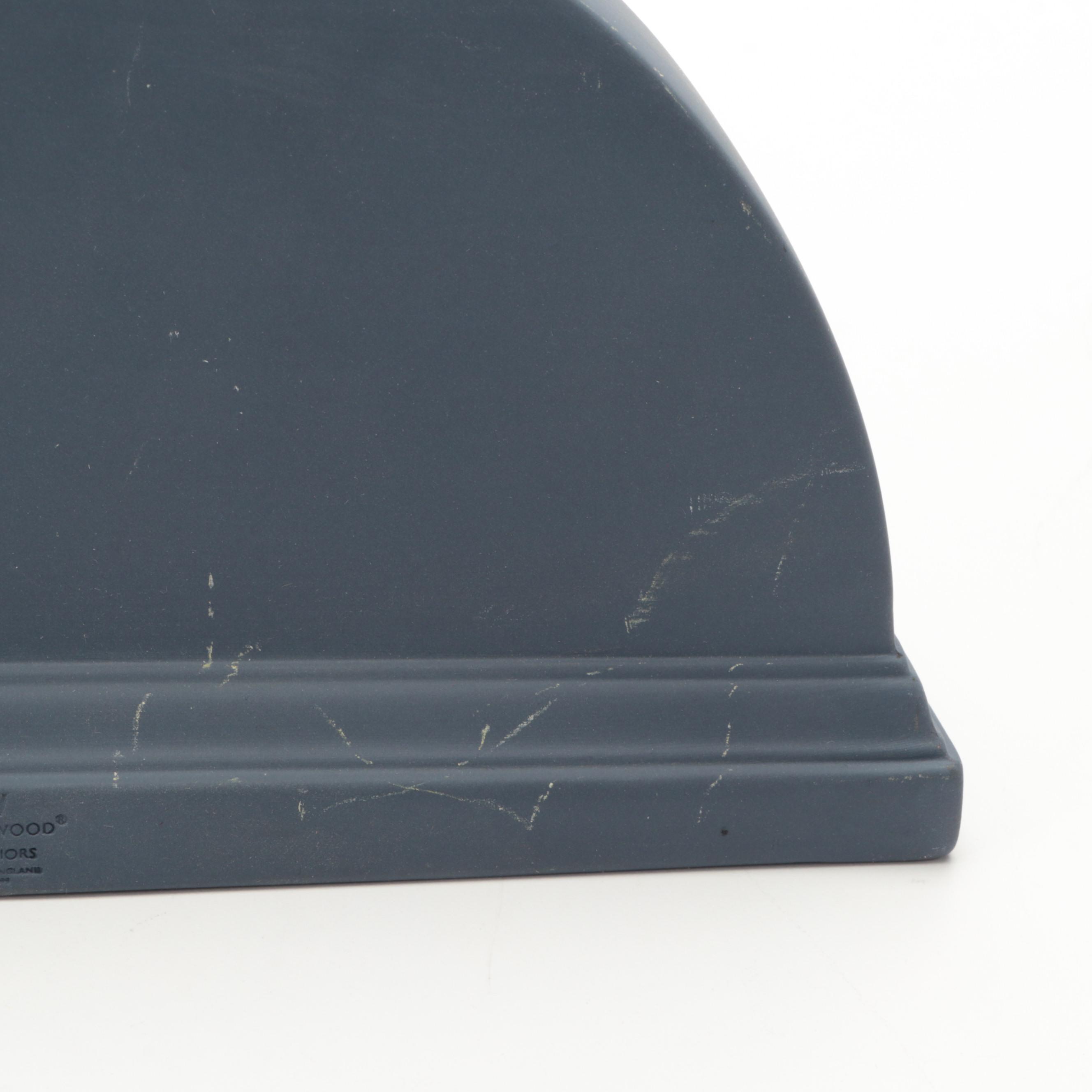 Wedgwood Interiors Jasperware Desk Clocks, 1990s