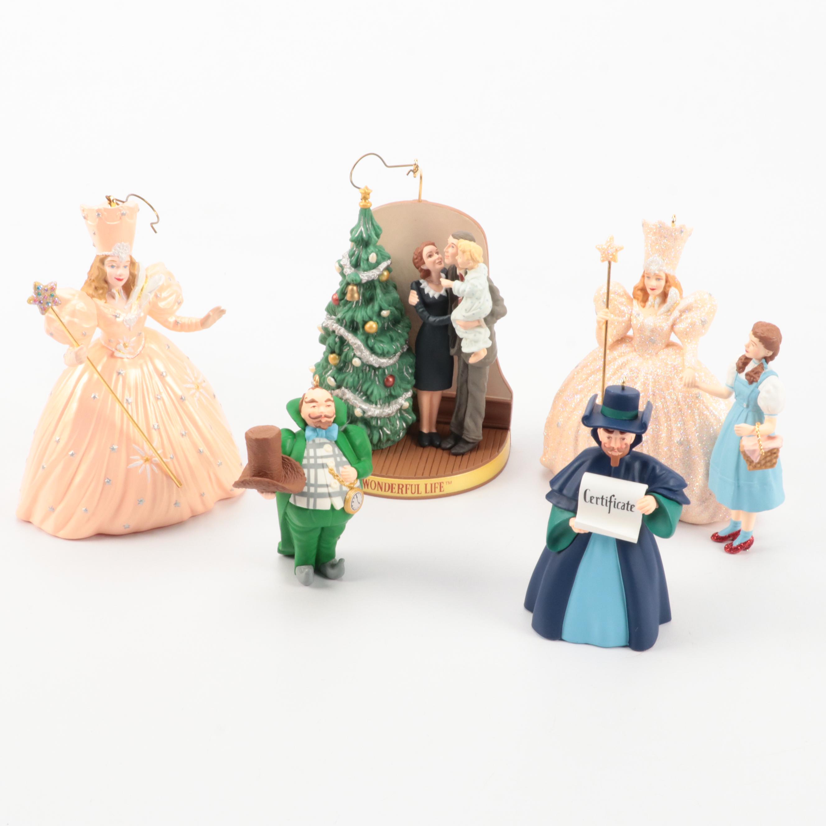 Hallmark Wizard of Oz and Other Christmas Ornaments