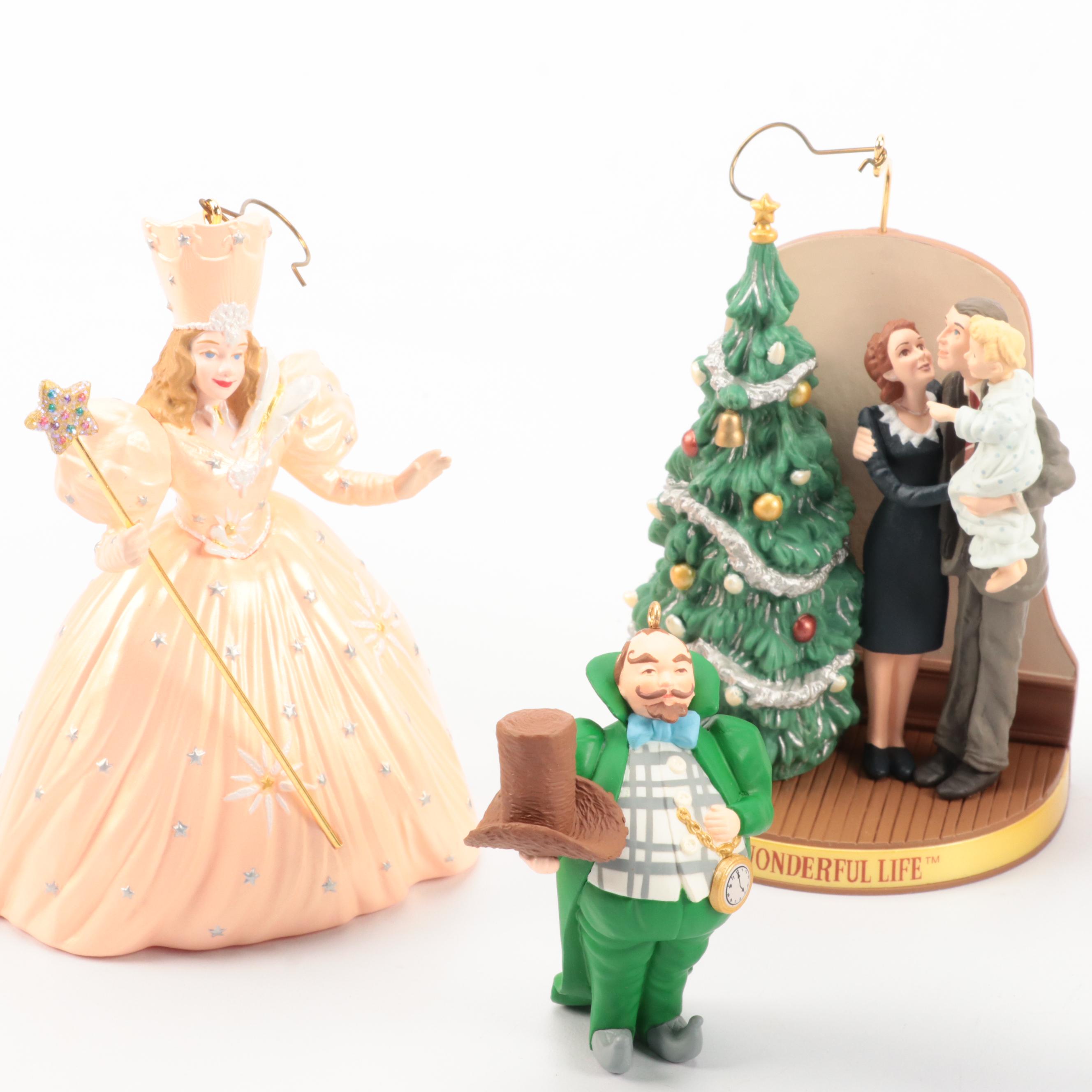 Hallmark Wizard of Oz and Other Christmas Ornaments